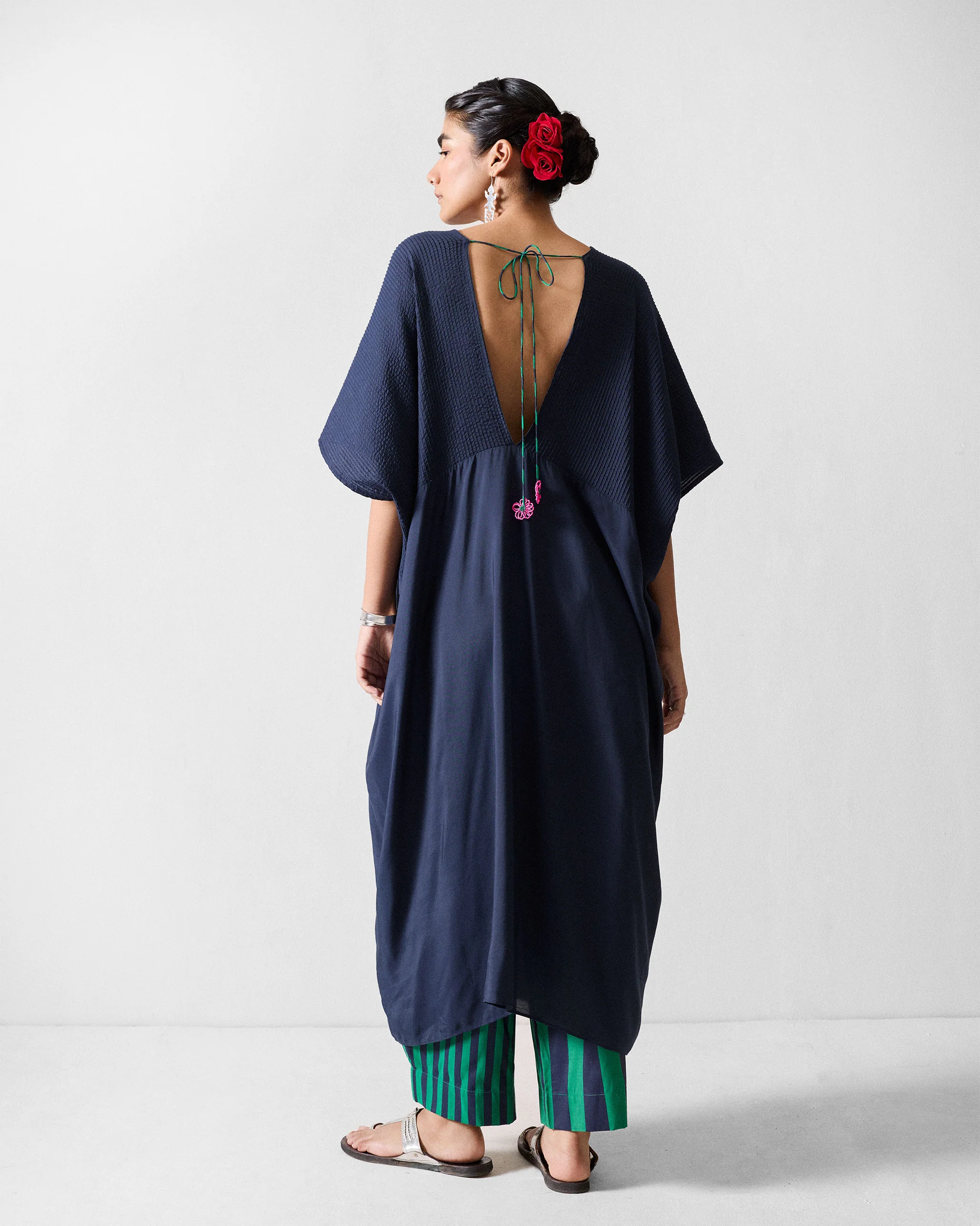 Sarai Kaftan - Dark Navy - Image 3