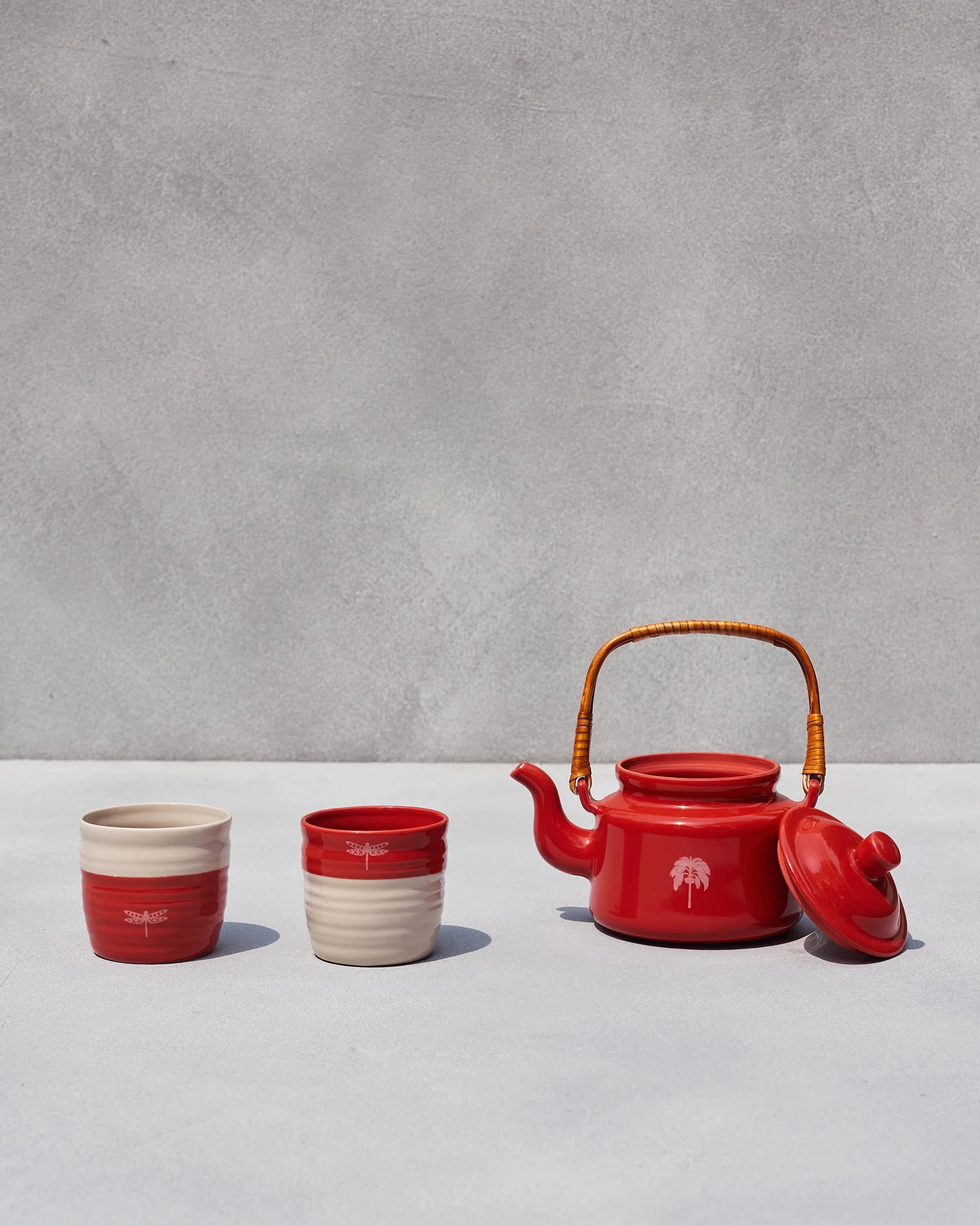 Scarlet Teapot & Tumbler set - Image 5