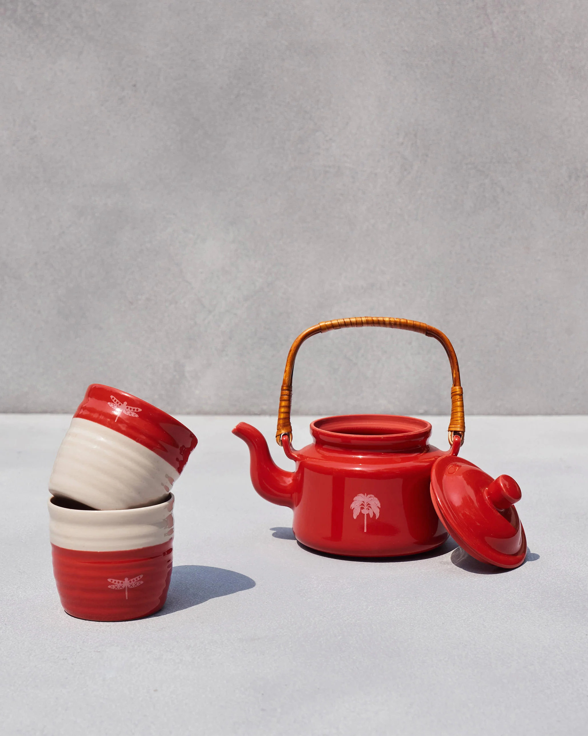 Scarlet Teapot & Tumbler set - Image 6