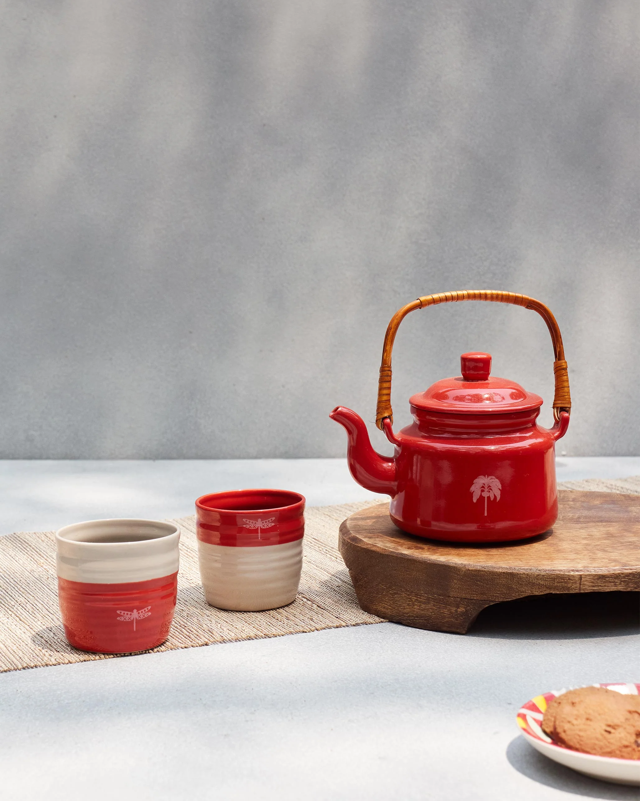 Scarlet Teapot & Tumbler set - Image 7