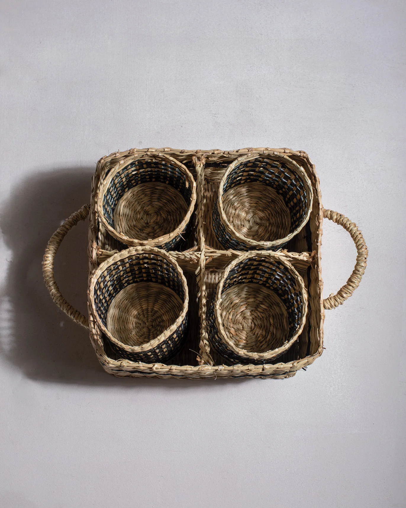 Seagrass Glass Holder Set - Image 4