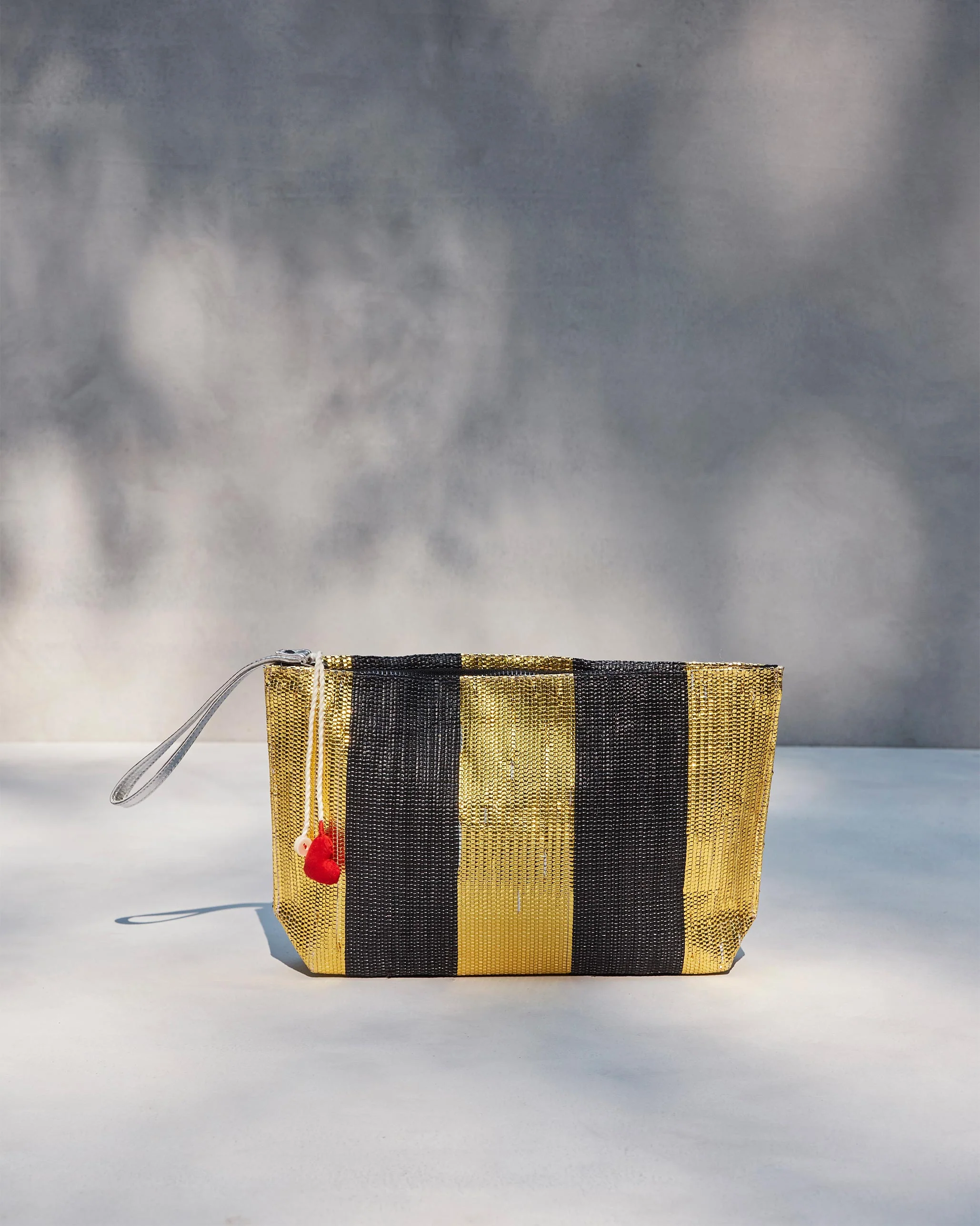 Seher Clutch - Gold & Black - Image 4
