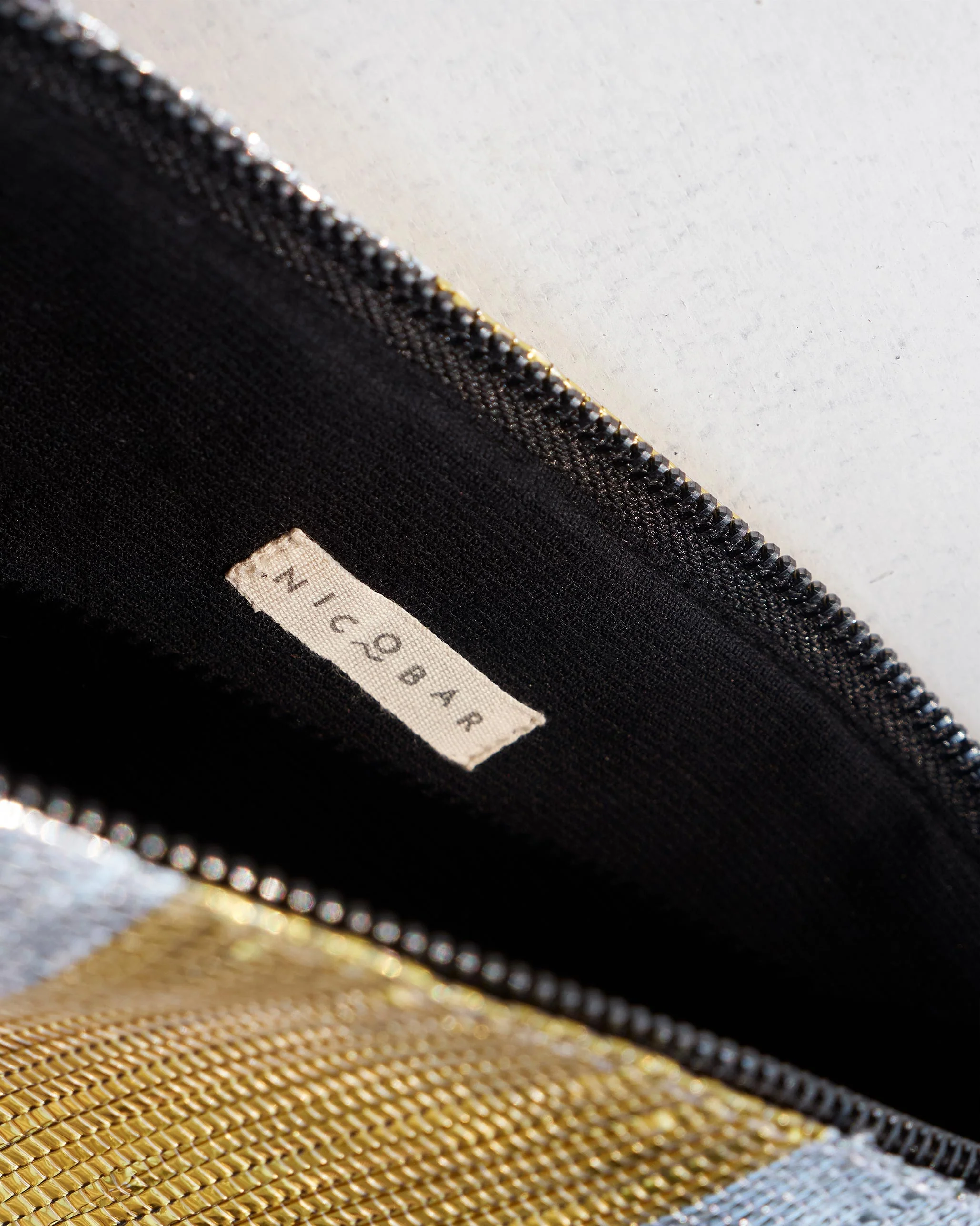 Seher Clutch - Gold & Silver - Image 3
