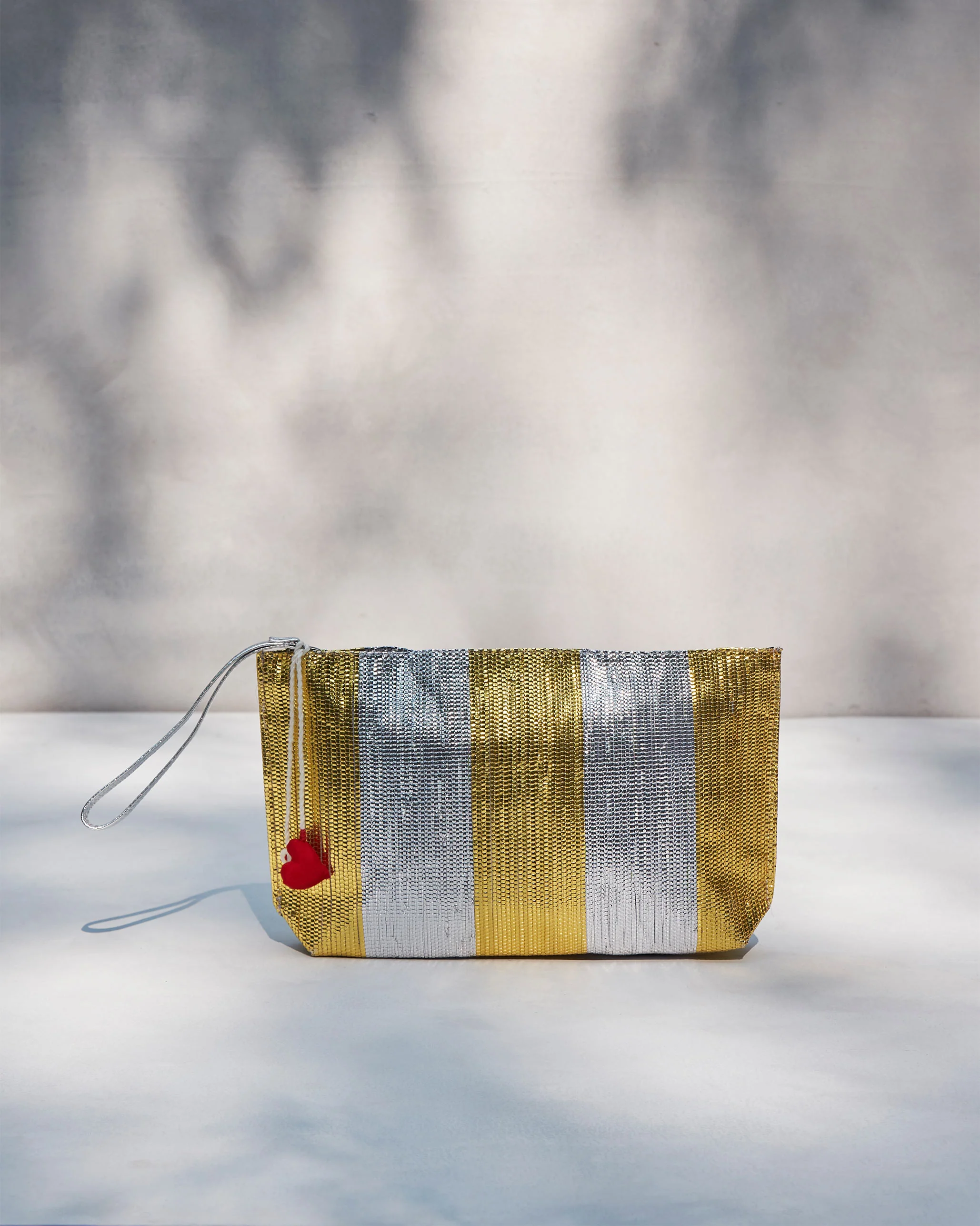 Seher Clutch - Gold & Silver - Image 4