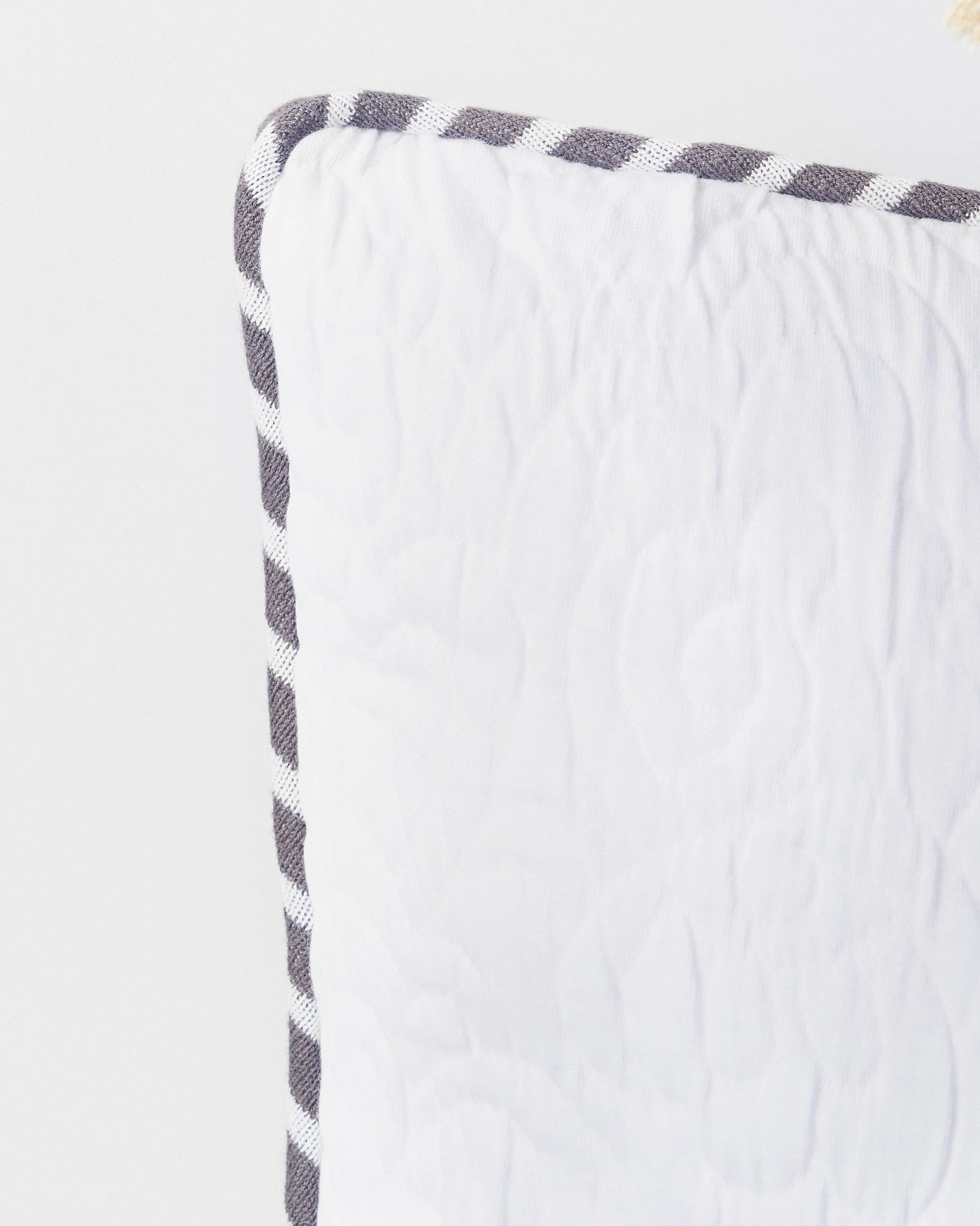 Serene Palm Quilted Cushion Cover - Image 4