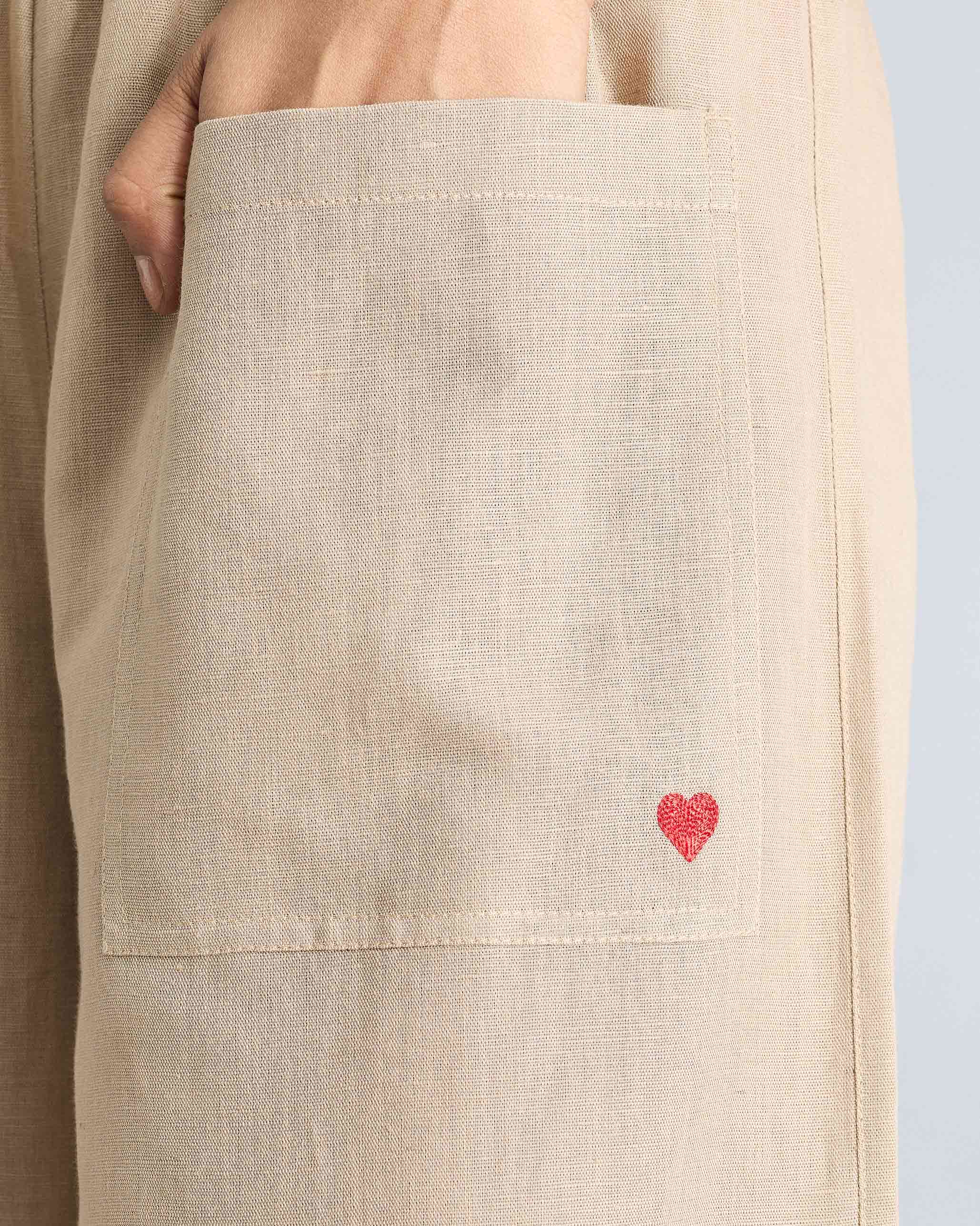 Serene Pants - Beige - Image 3
