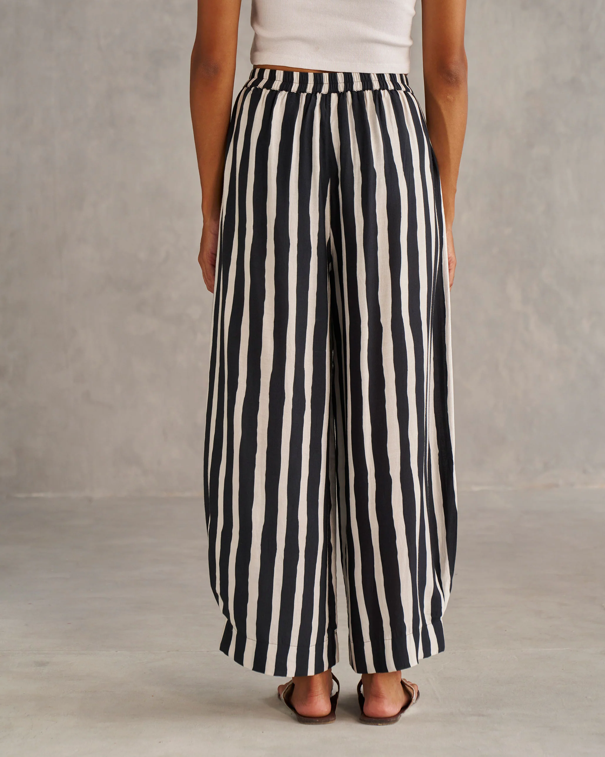 Serene Pants - Beige & Black - Image 4