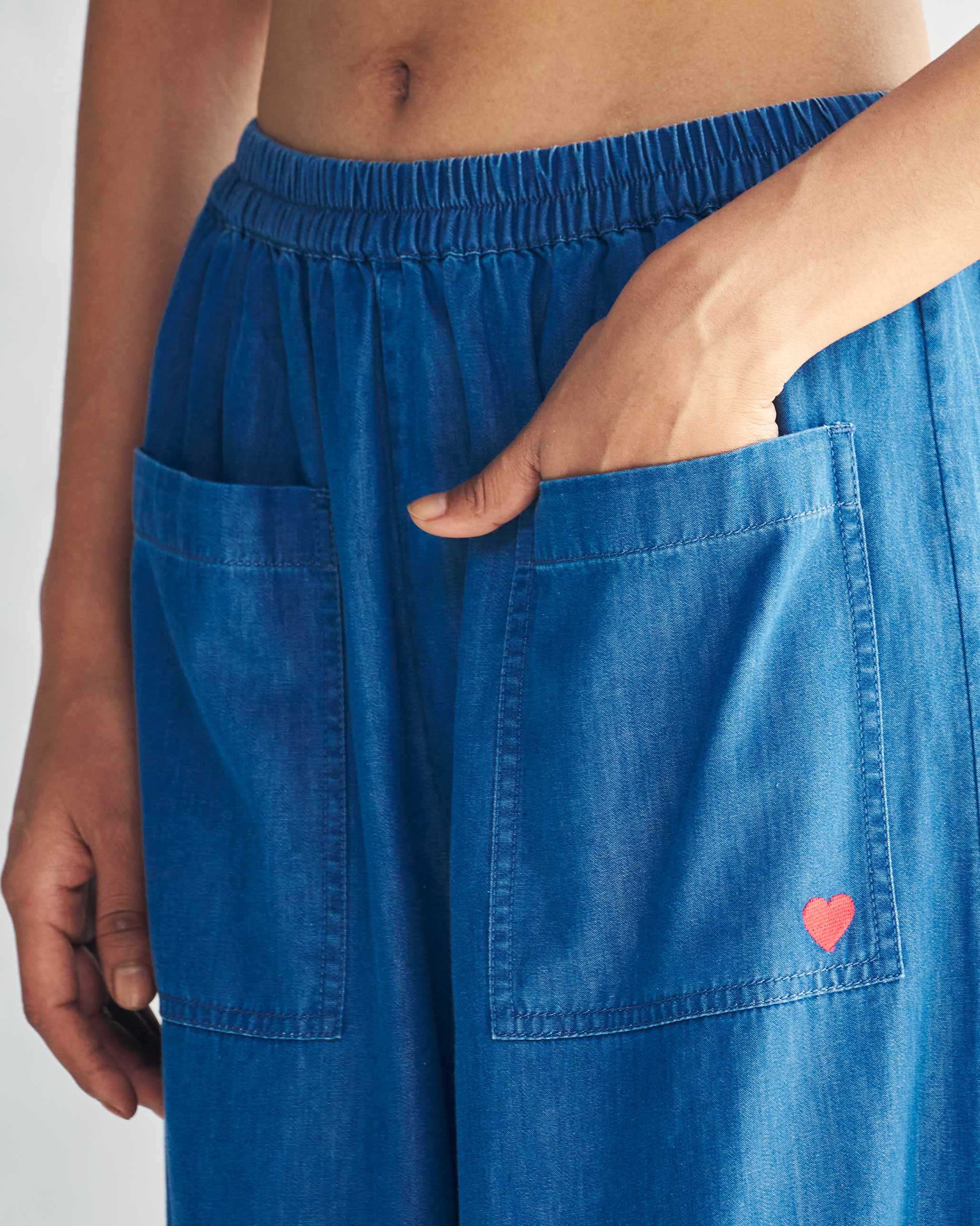 Serene Pants - Blue - Image 2