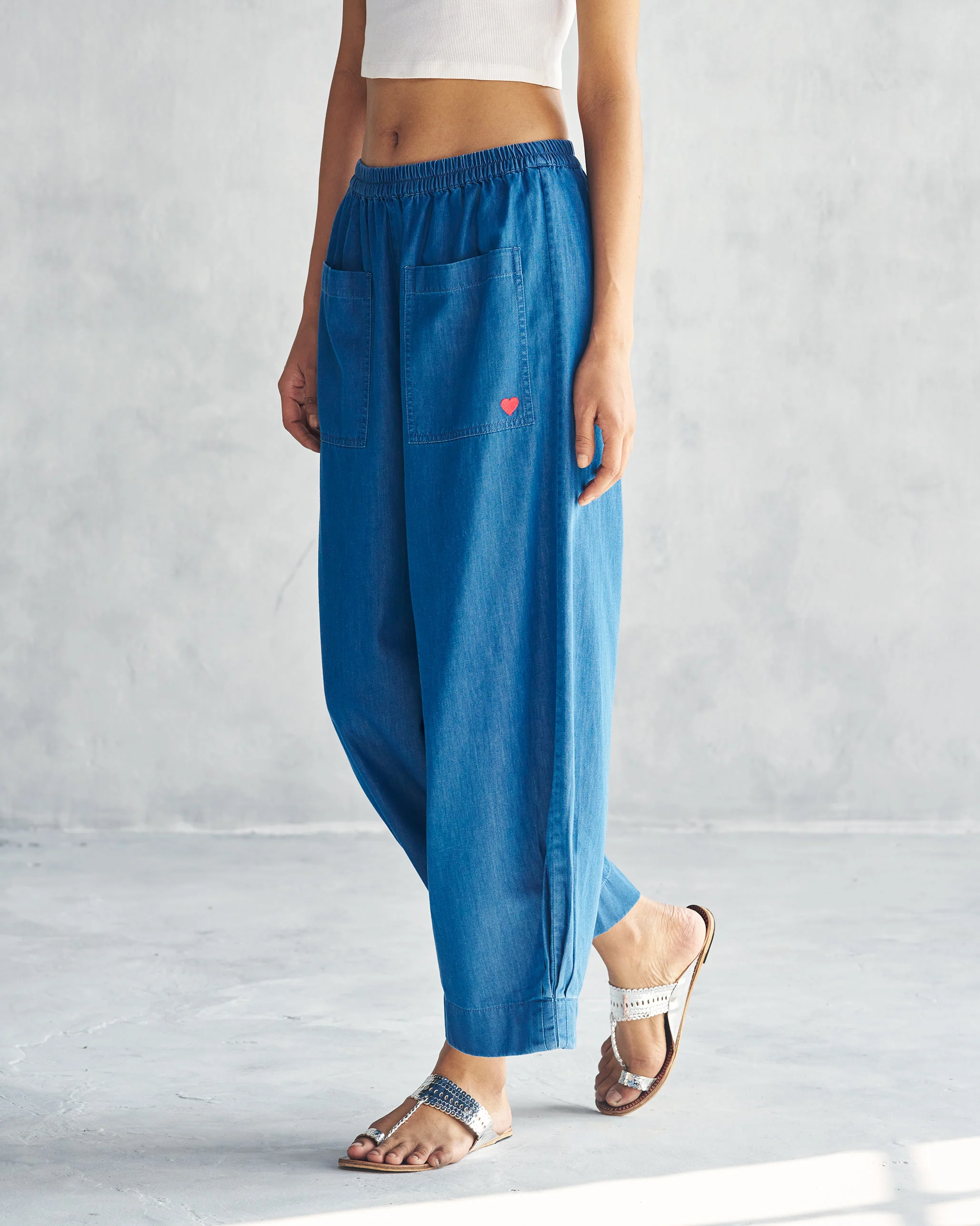 Serene Pants - Blue - Image 3