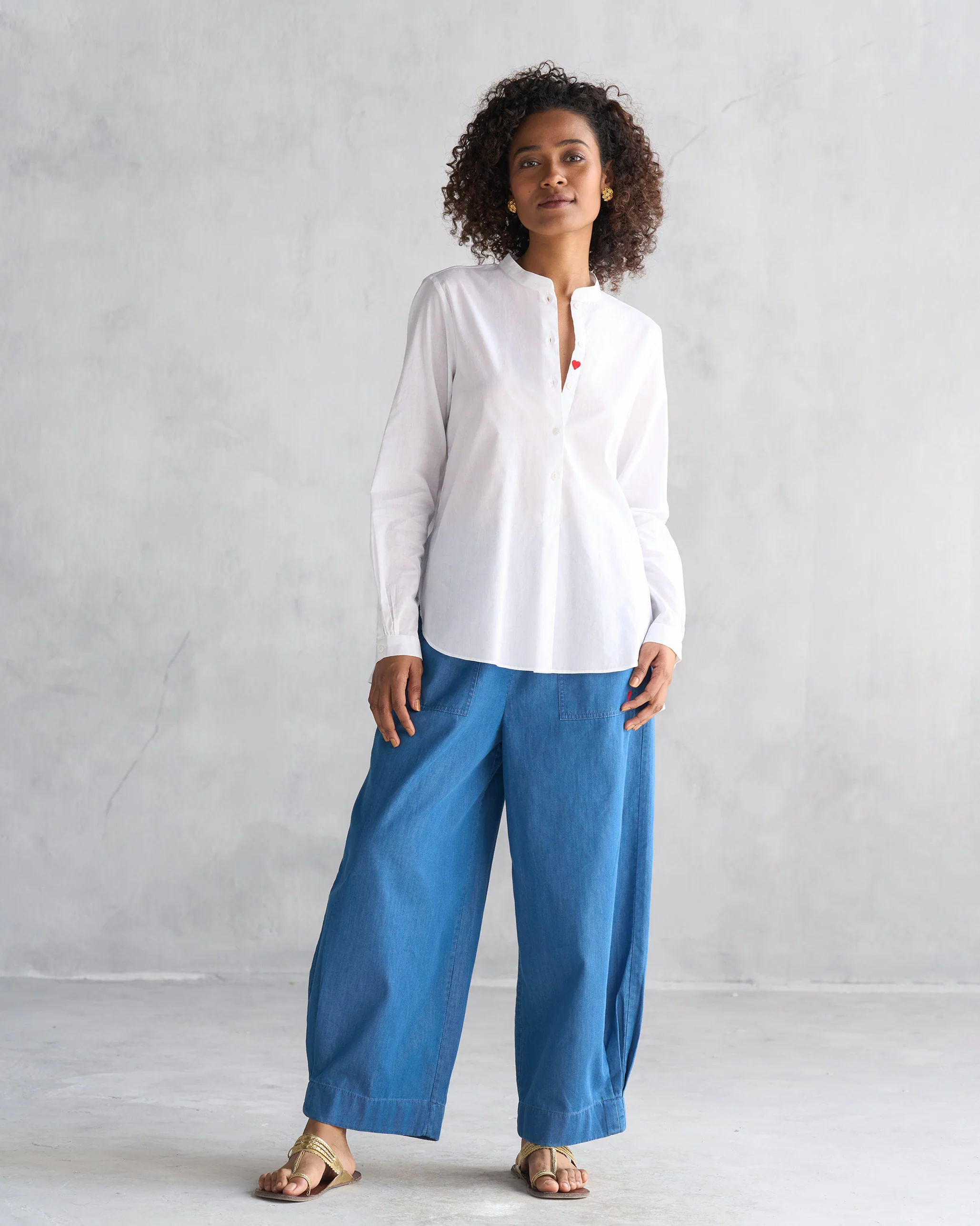Serene Pants - Blue - Image 5