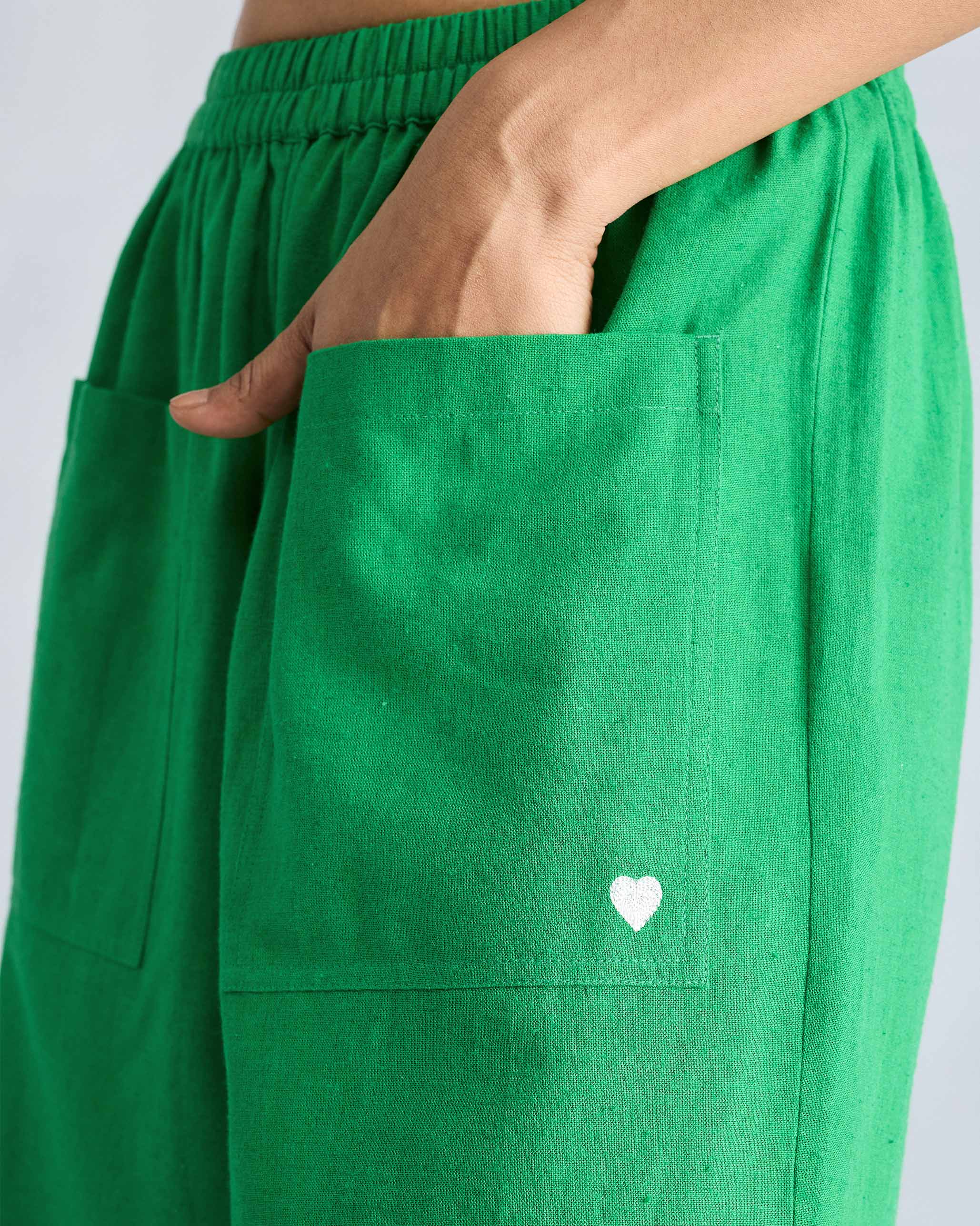 Serene Pants - Green - Image 3
