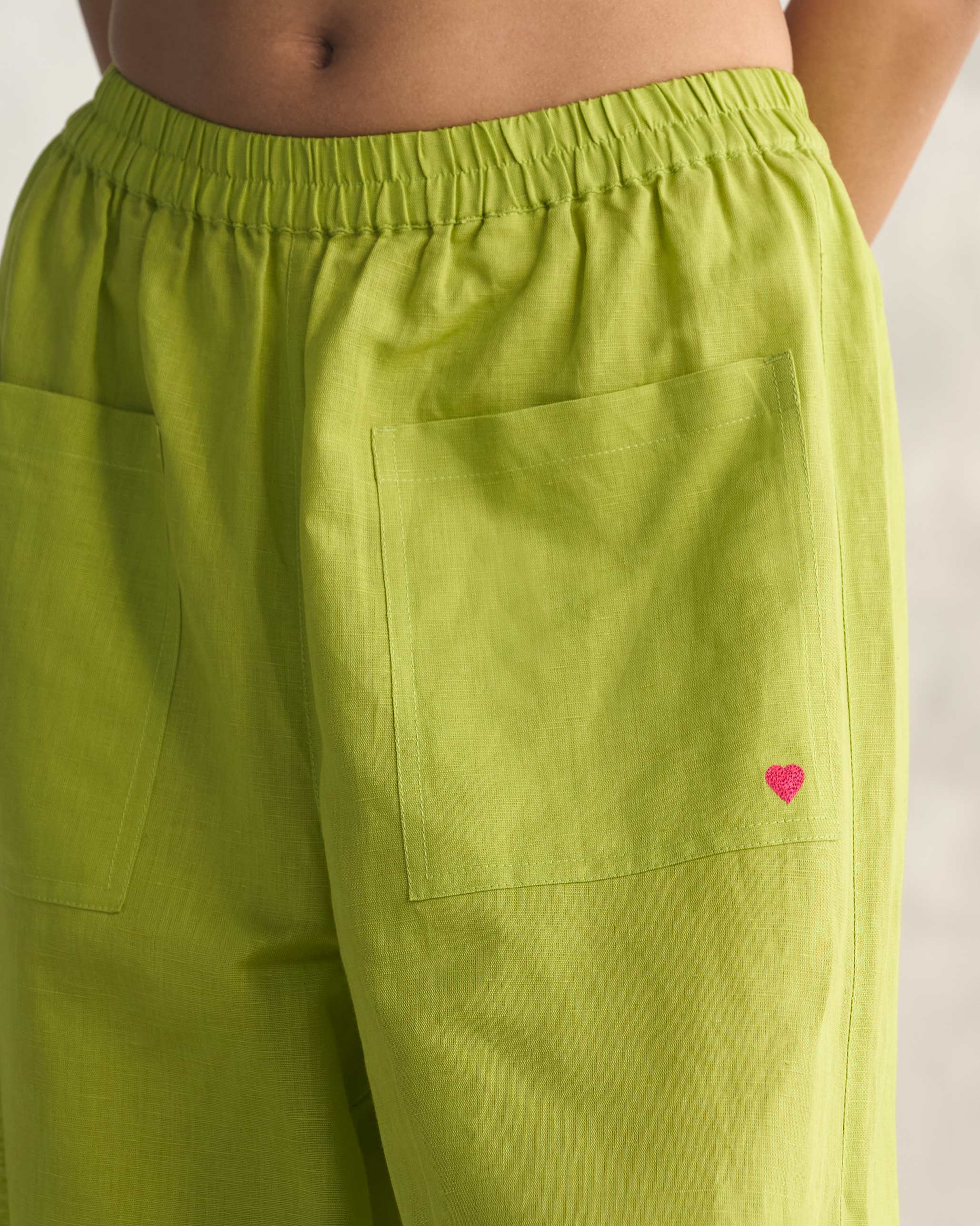 Serene Pants - Lime - Image 2
