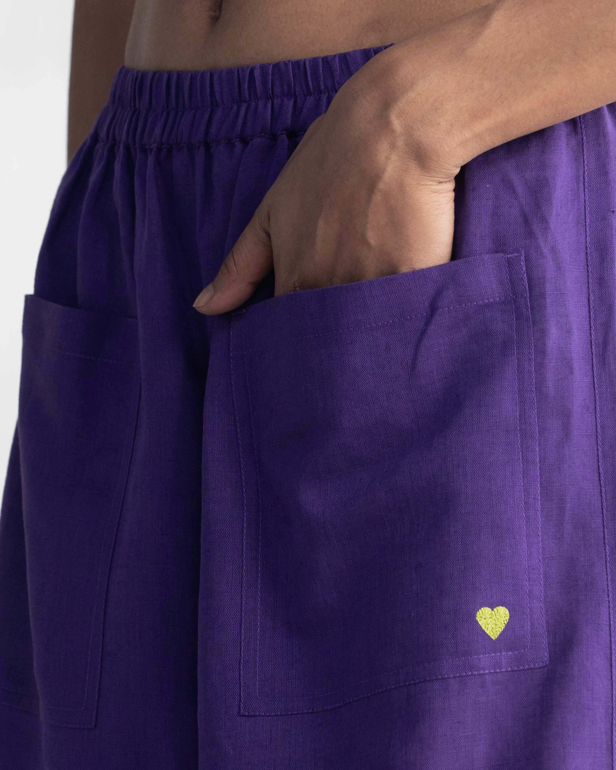 Serene Pants - Purple - Image 2