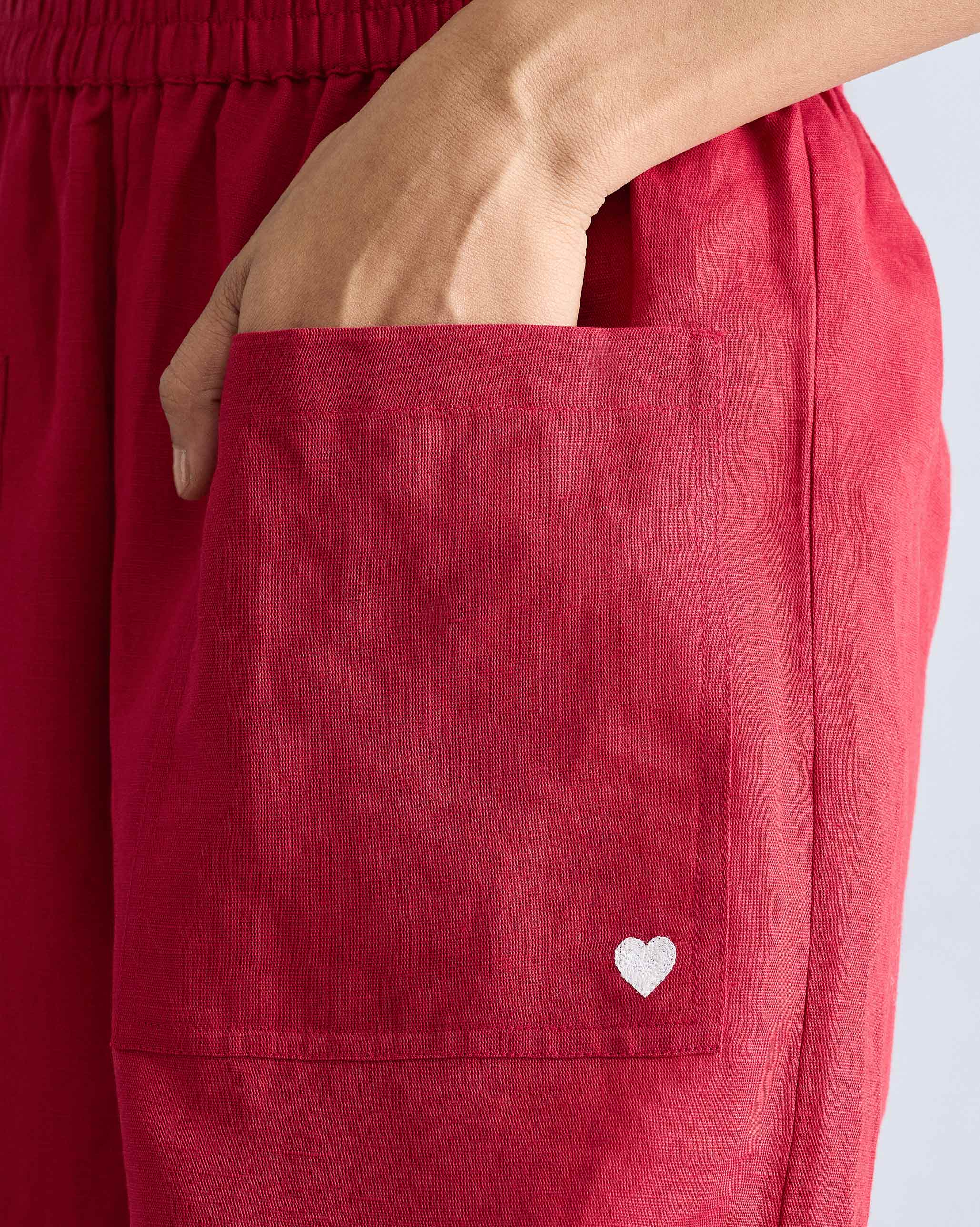 Serene Pants - Red - Image 3