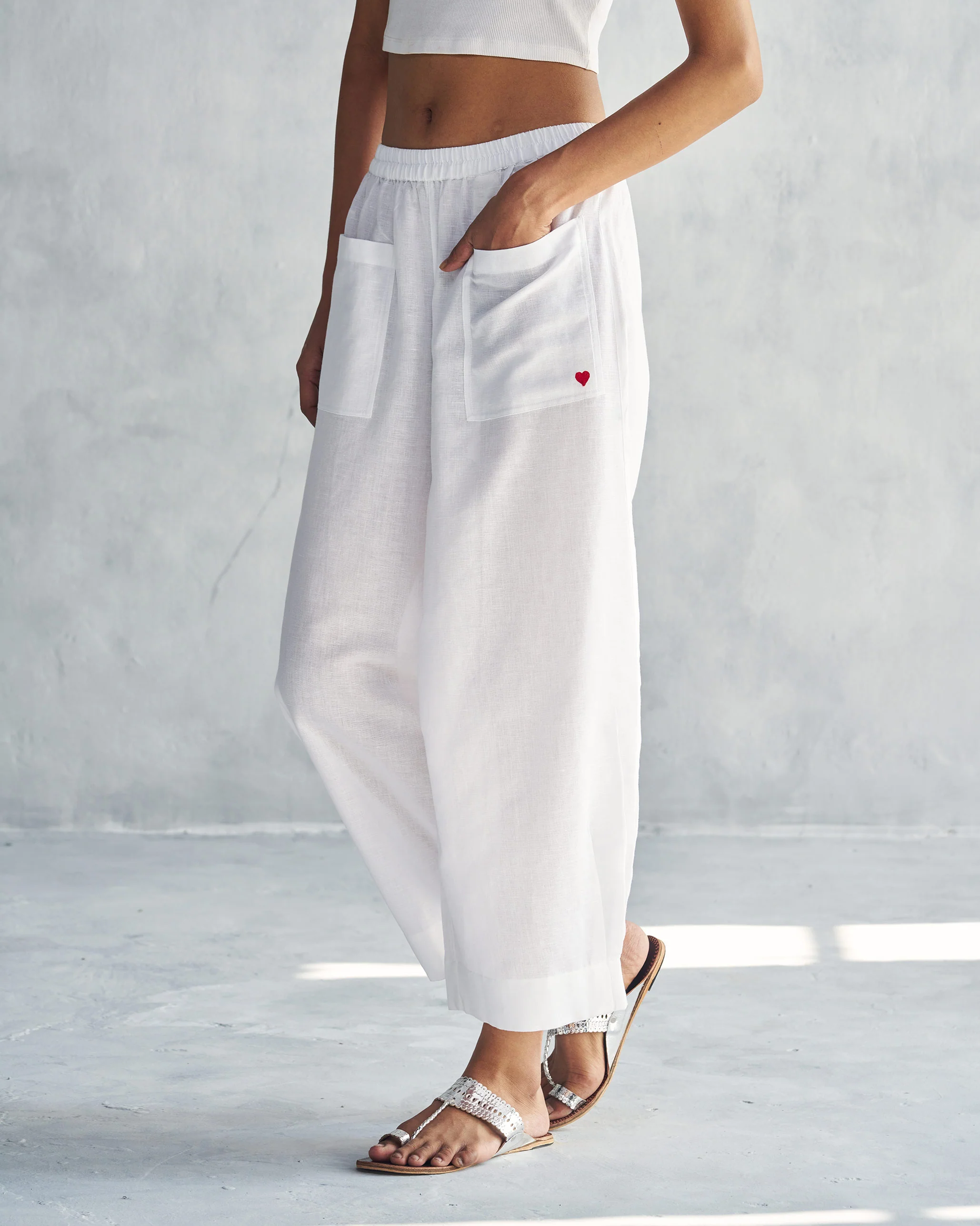 Serene Pants - White - Image 3