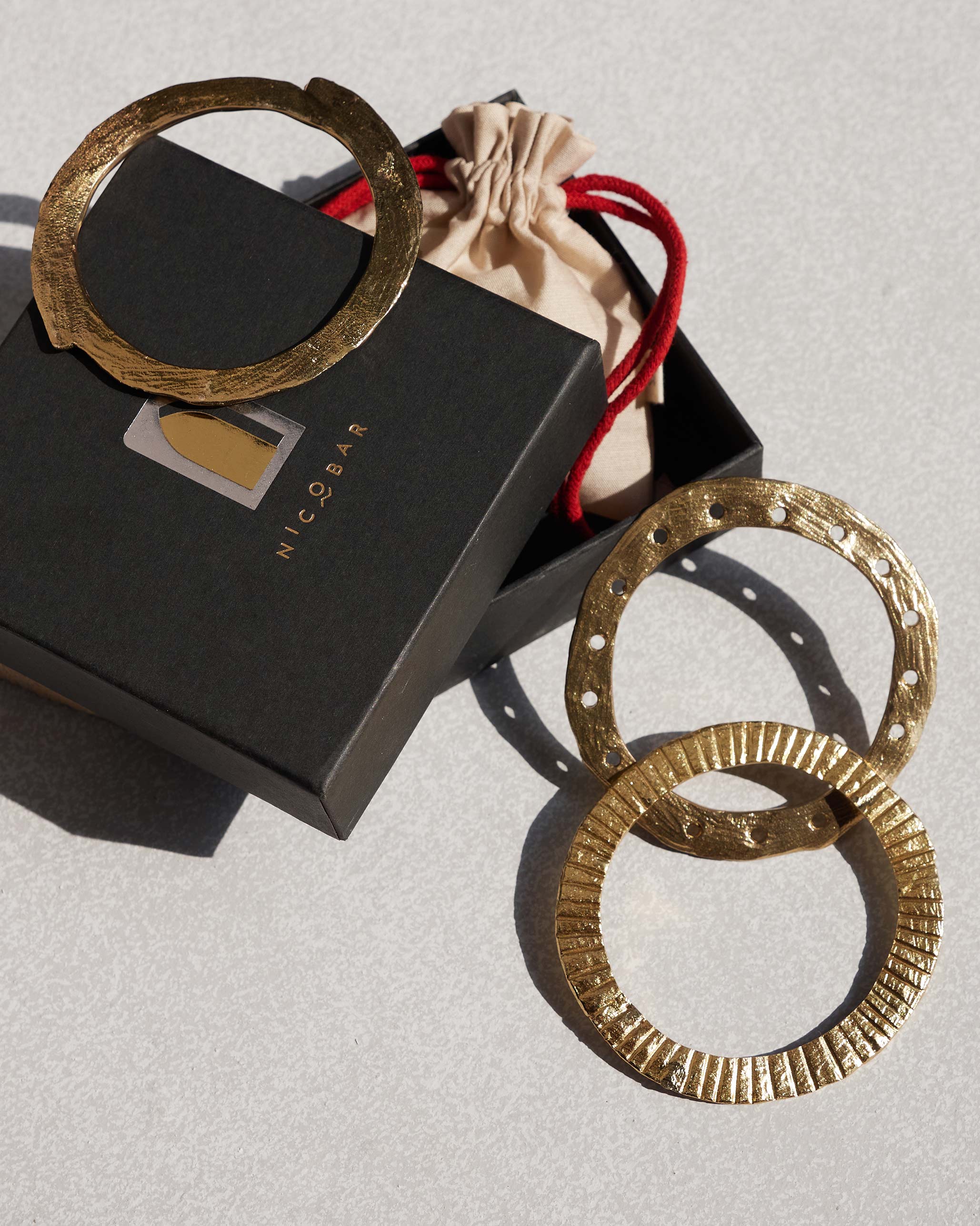 Shaba Bangles - Brass - Image 3