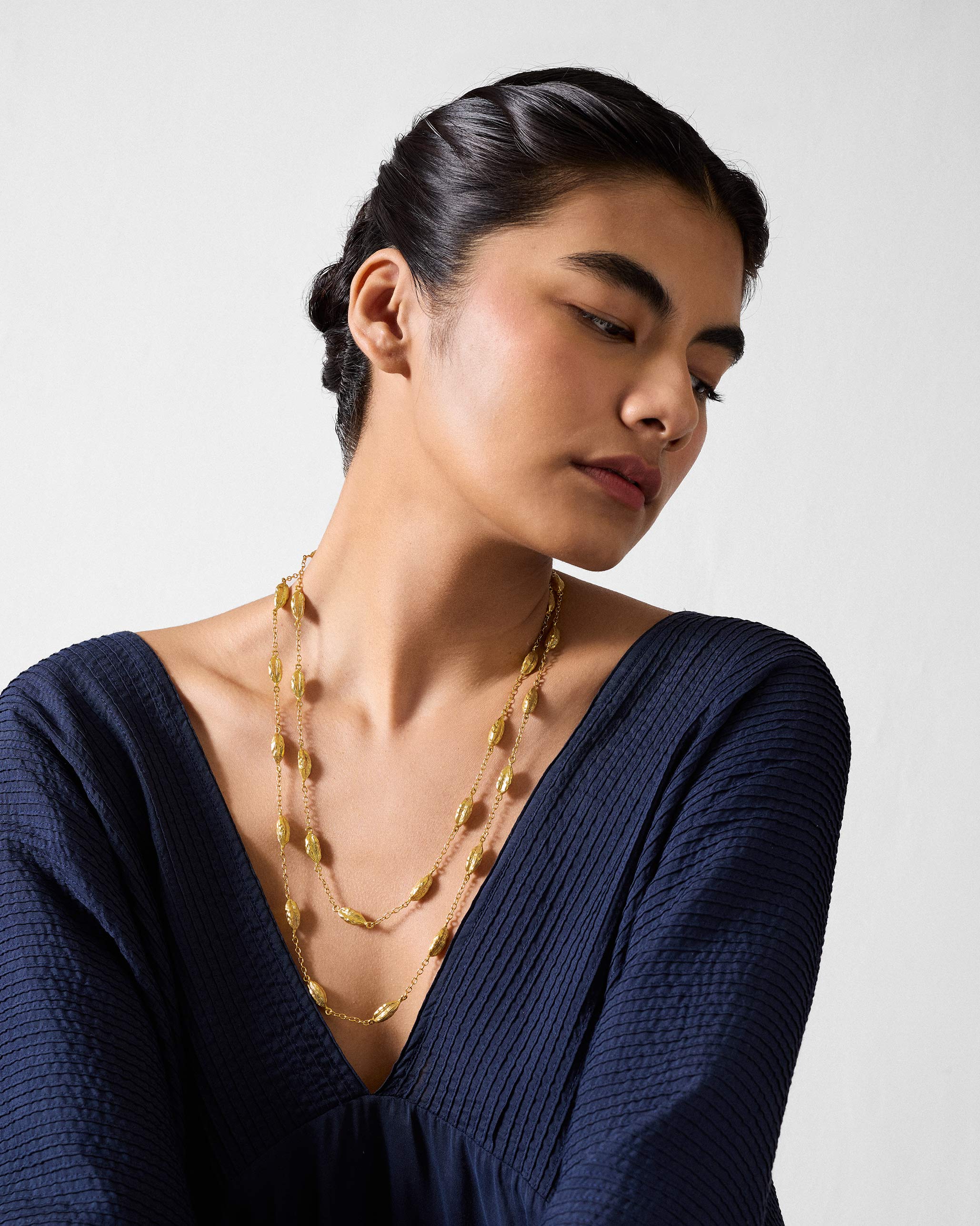 Shanti Necklace - Gold - Image 7