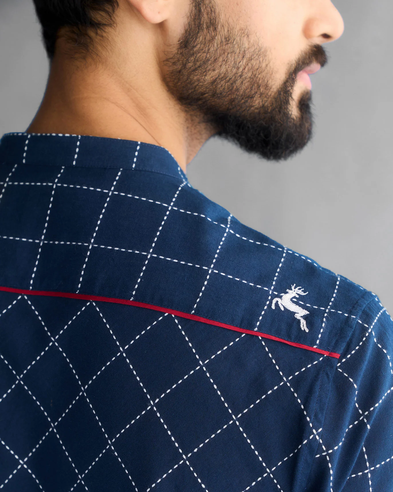 Shephard Shirt - Navy - Image 2