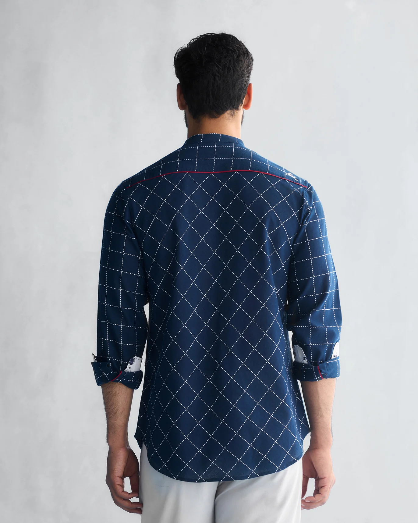 Shephard Shirt - Navy - Image 6