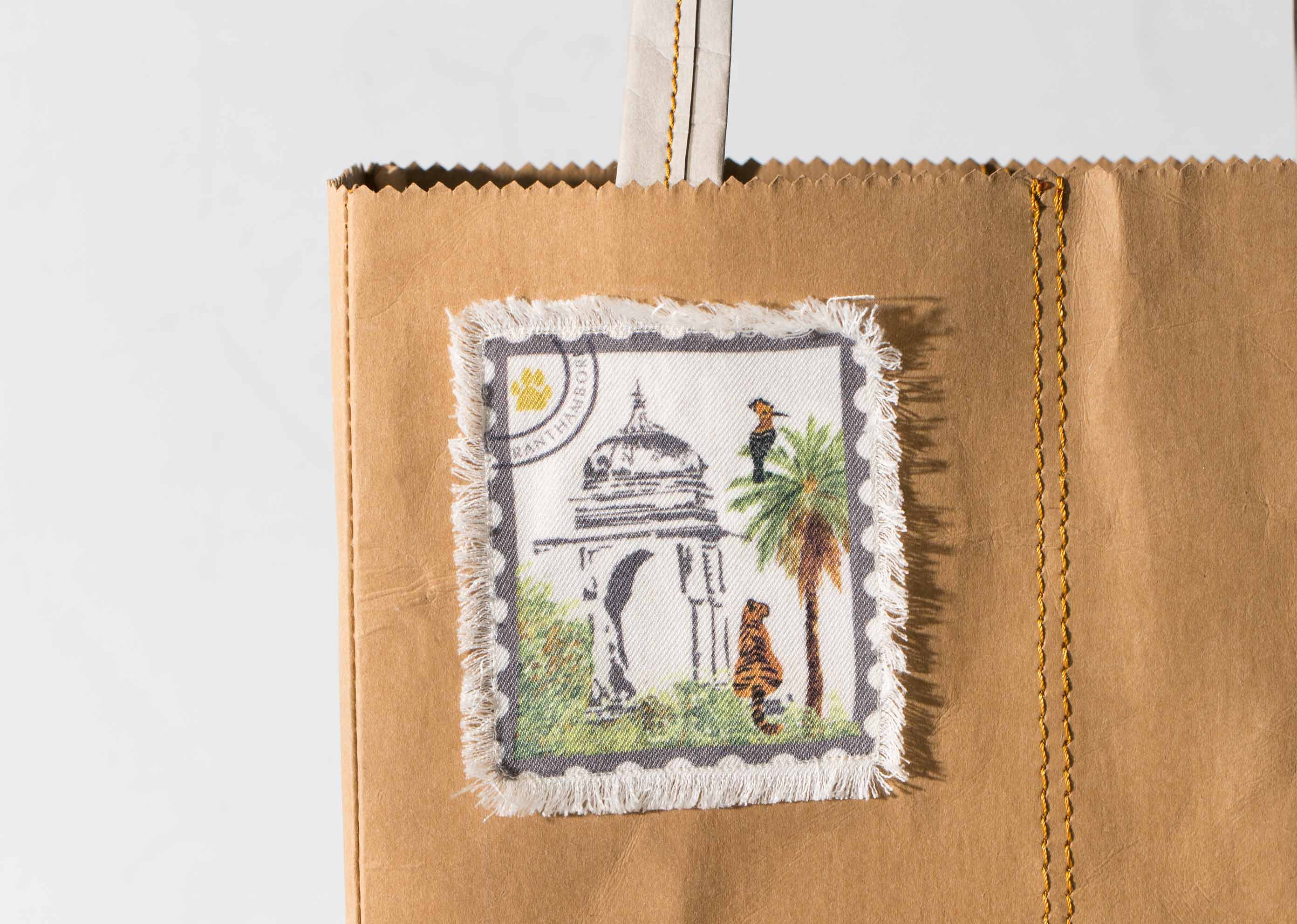 Sher Bagh Paper Tote - Image 3