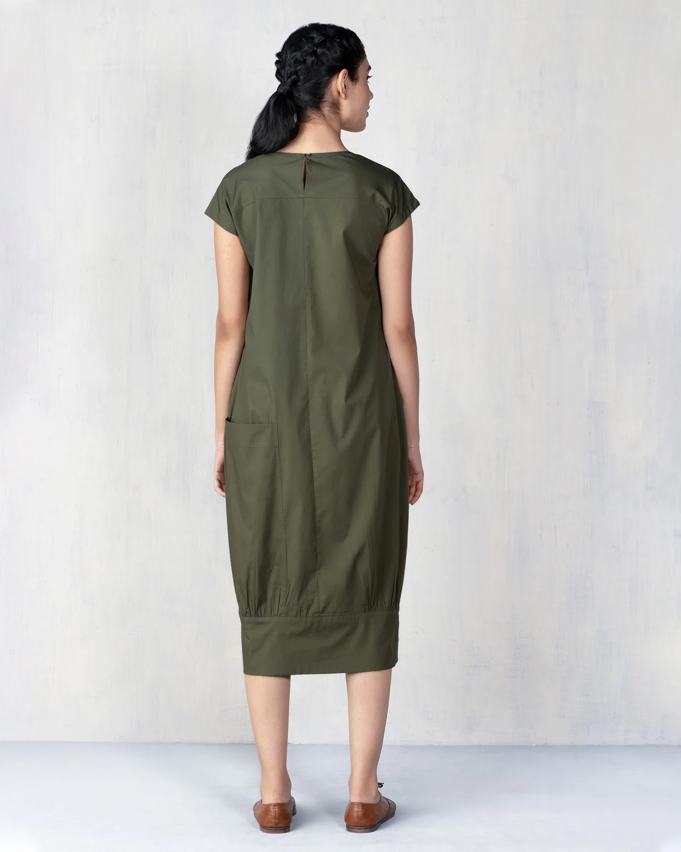 Shibui Dress - Olive - Image 2