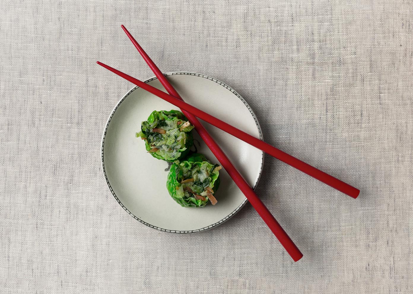 Shikki Red Chopsticks (Set of 2) - Image 3