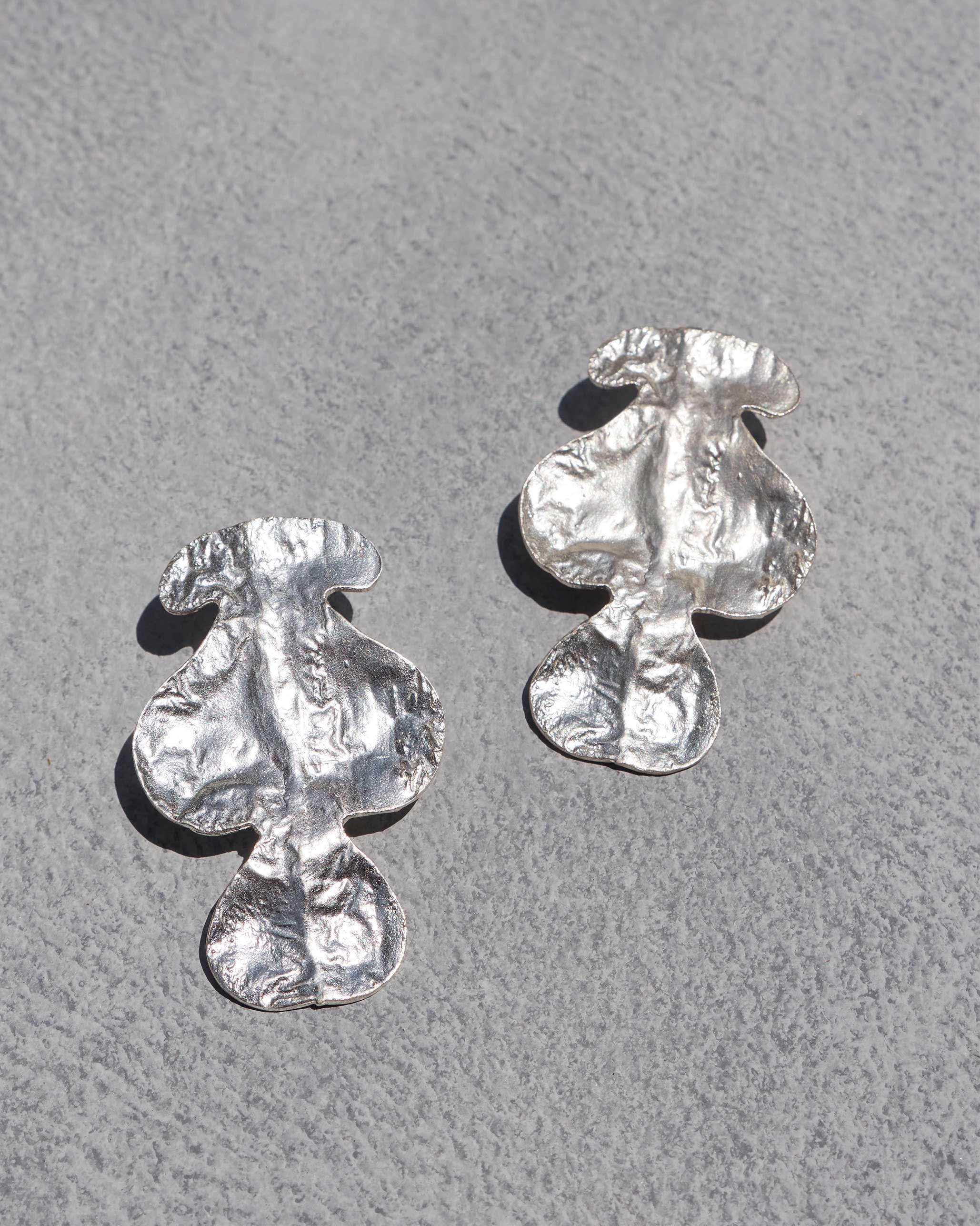 Shimmy Earrings - Silver - Image 2