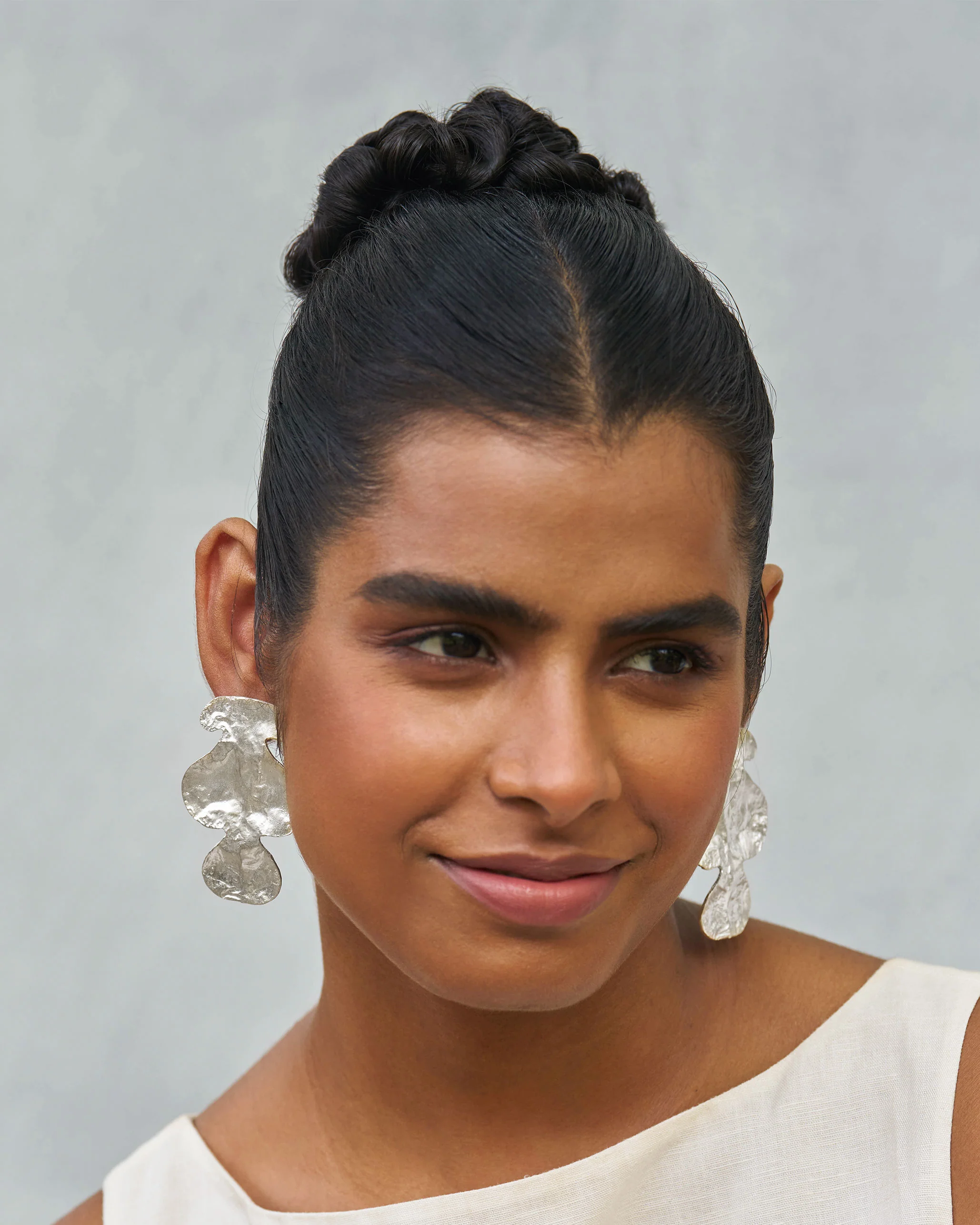 Shimmy Earrings - Silver - Image 4