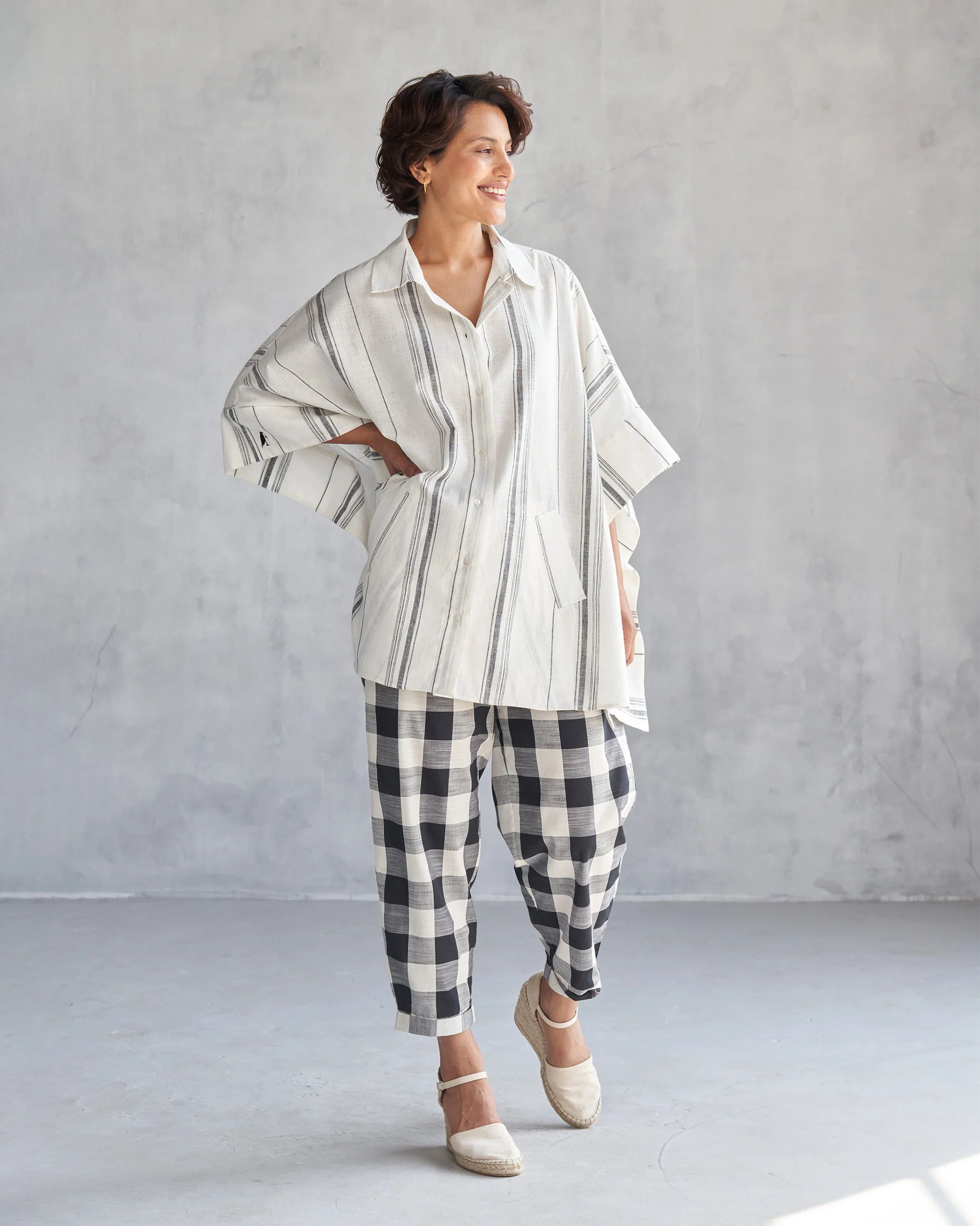 Shiro Boxy Shirt - Ivory - Image 4