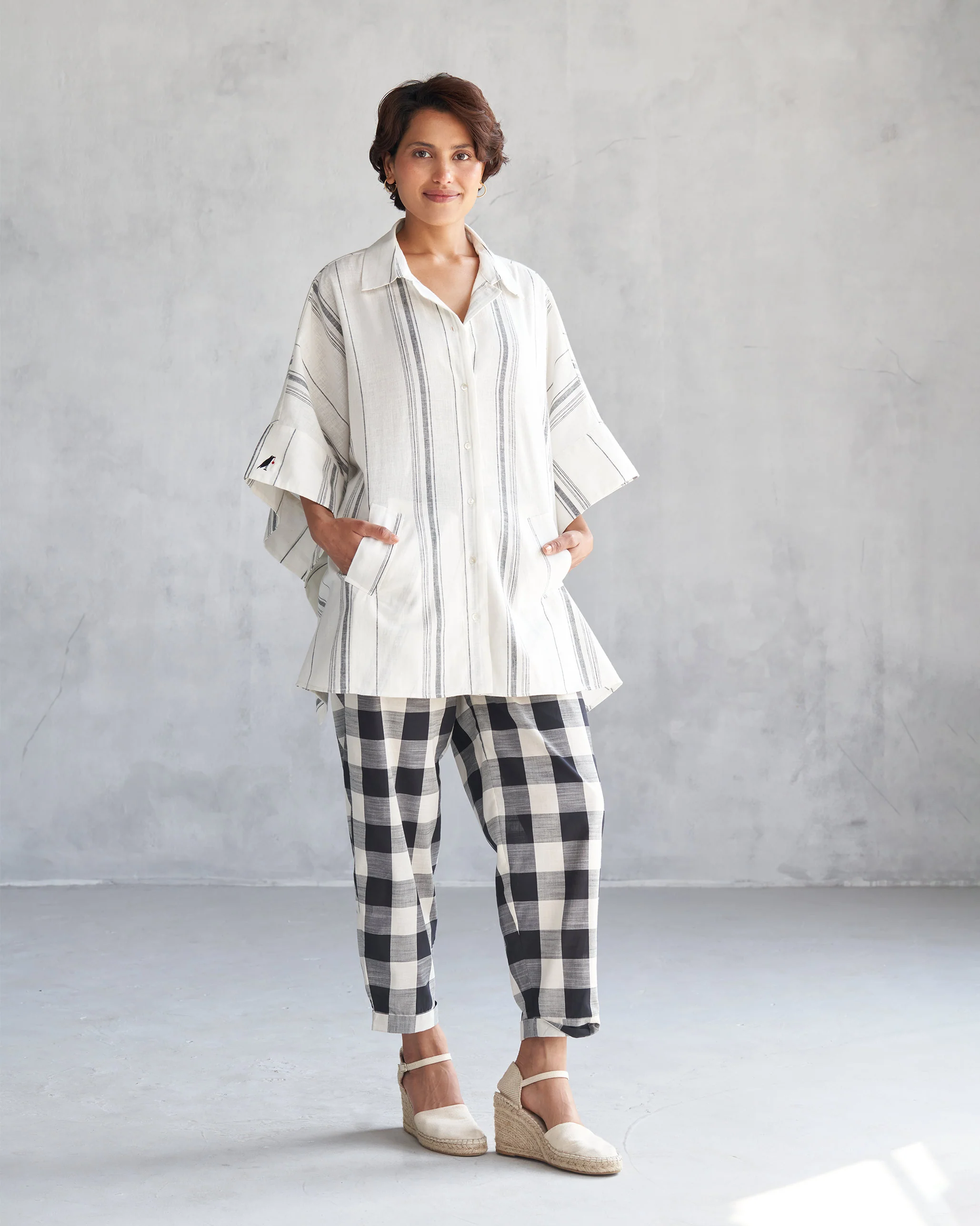 Shiro Boxy Shirt - Ivory - Image 6