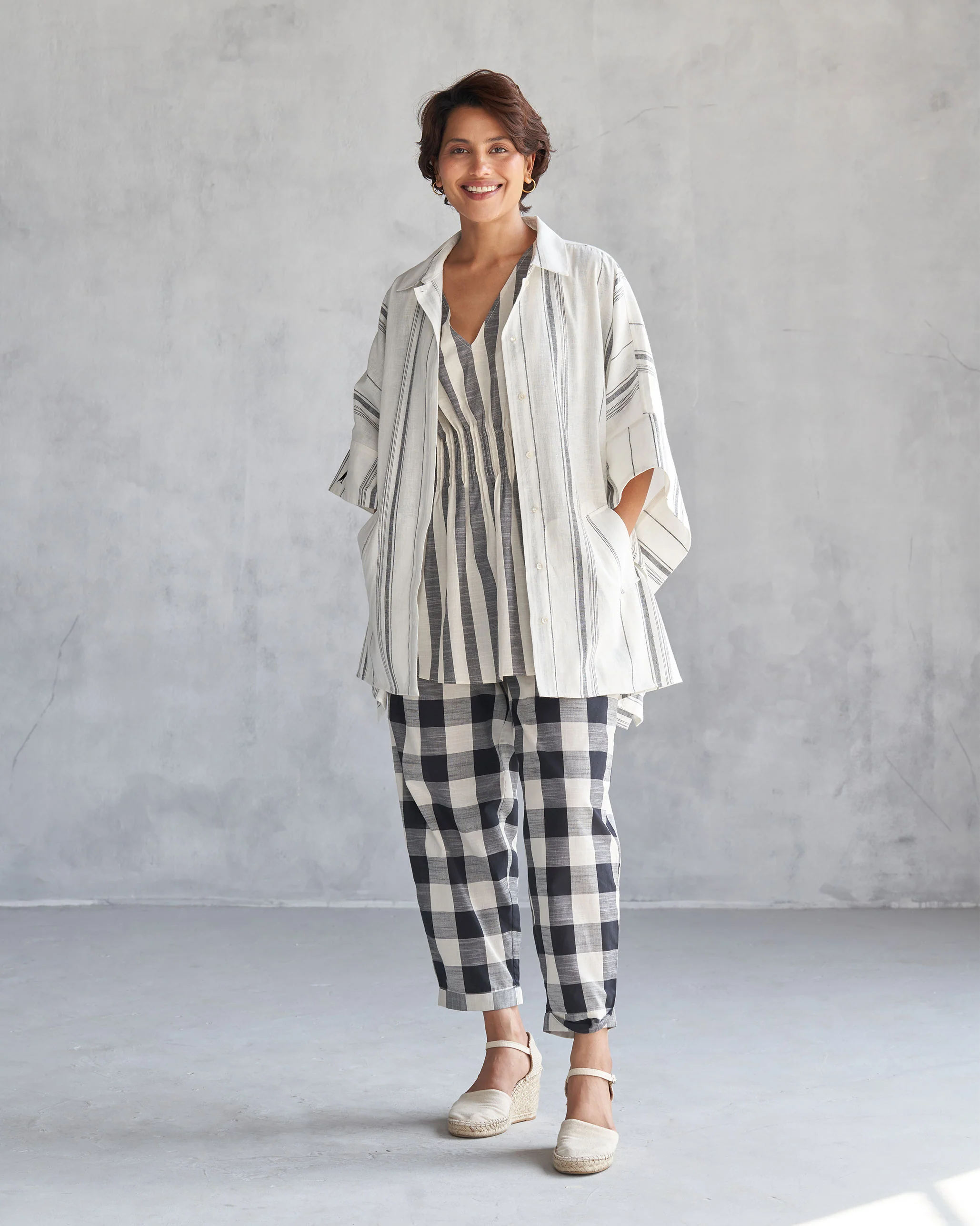 Shiro Boxy Shirt - Ivory - Image 8