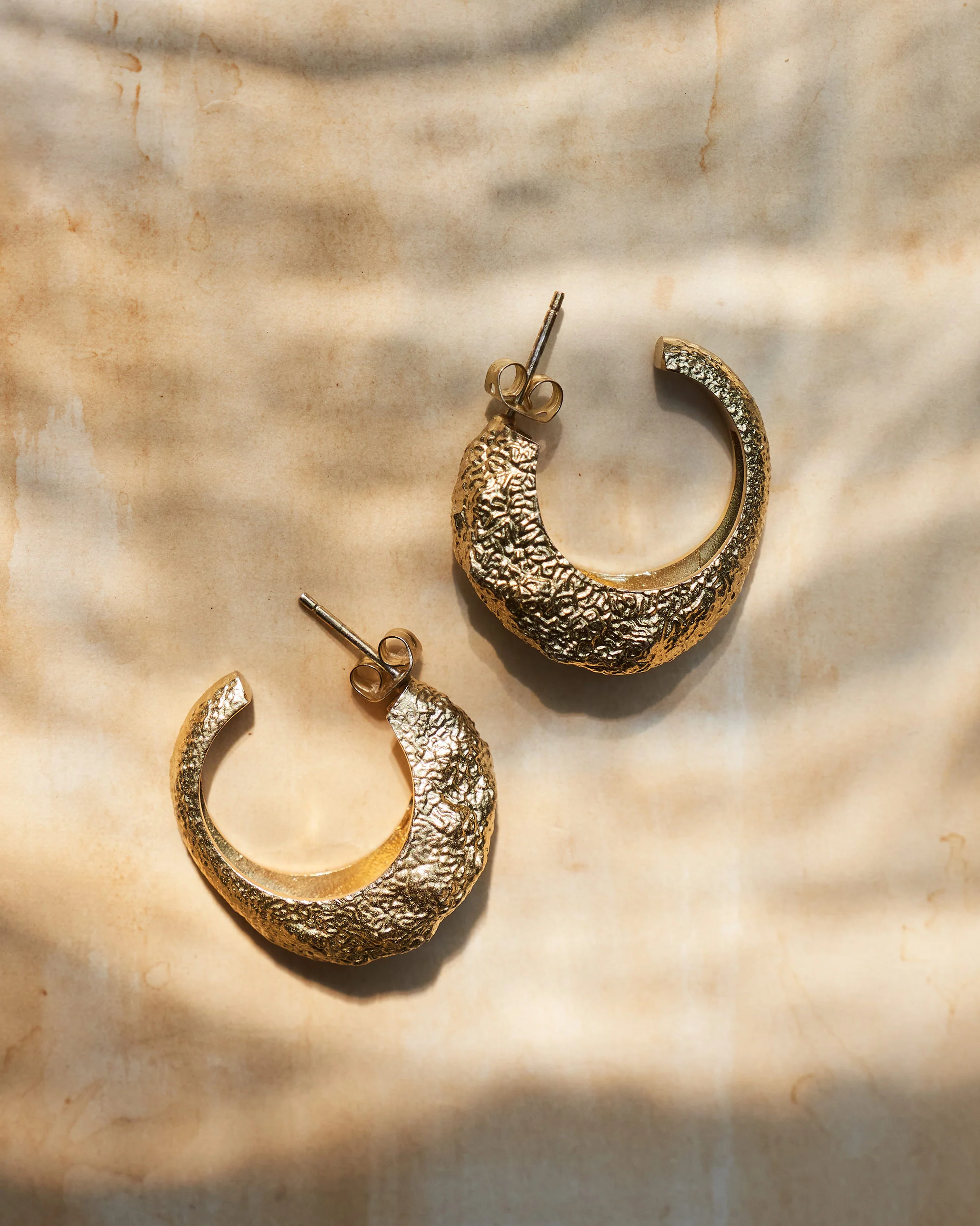 Shoreline Earrings - Brass - Image 2