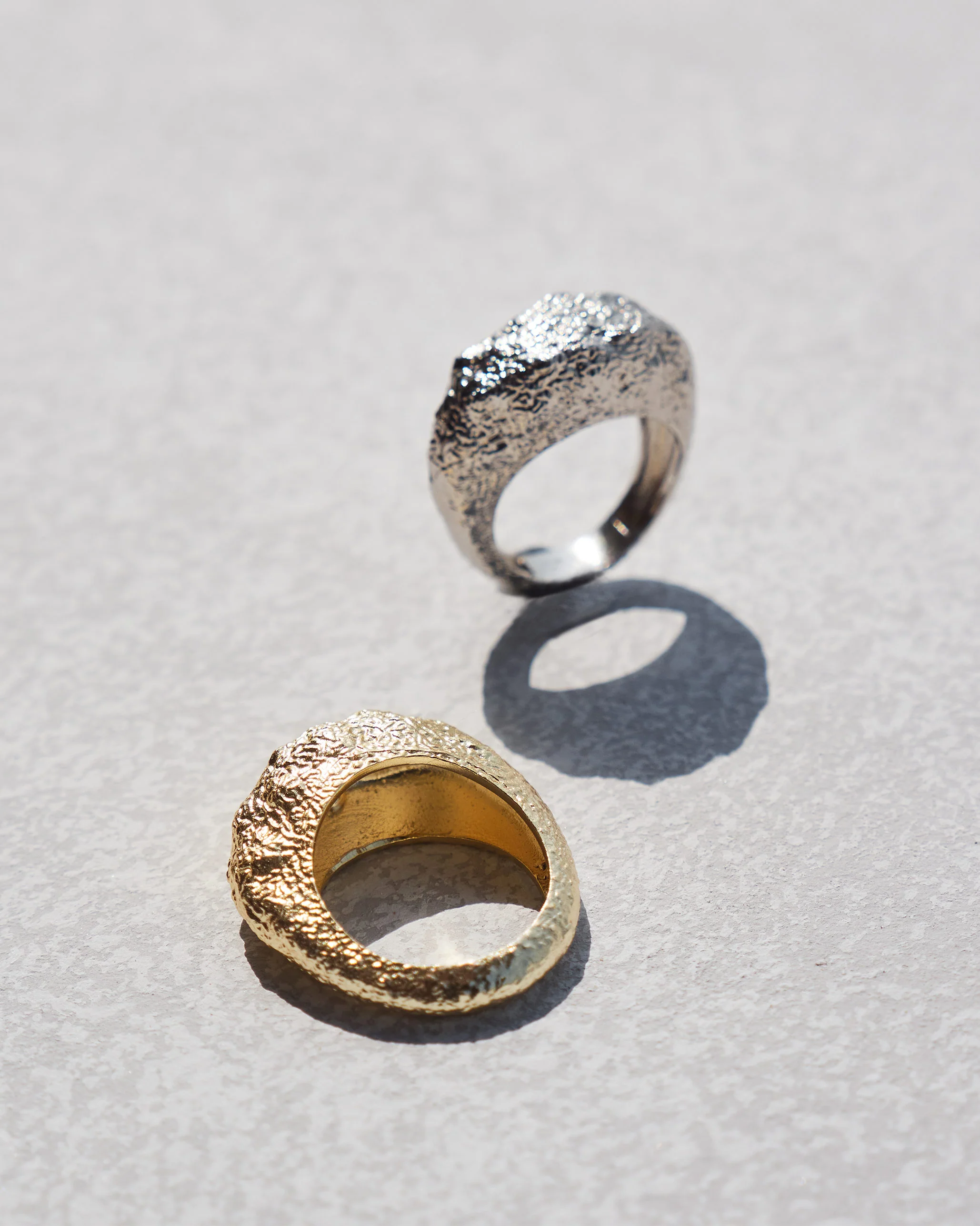 Shoreline Ring - Brass & Silver - Image 2
