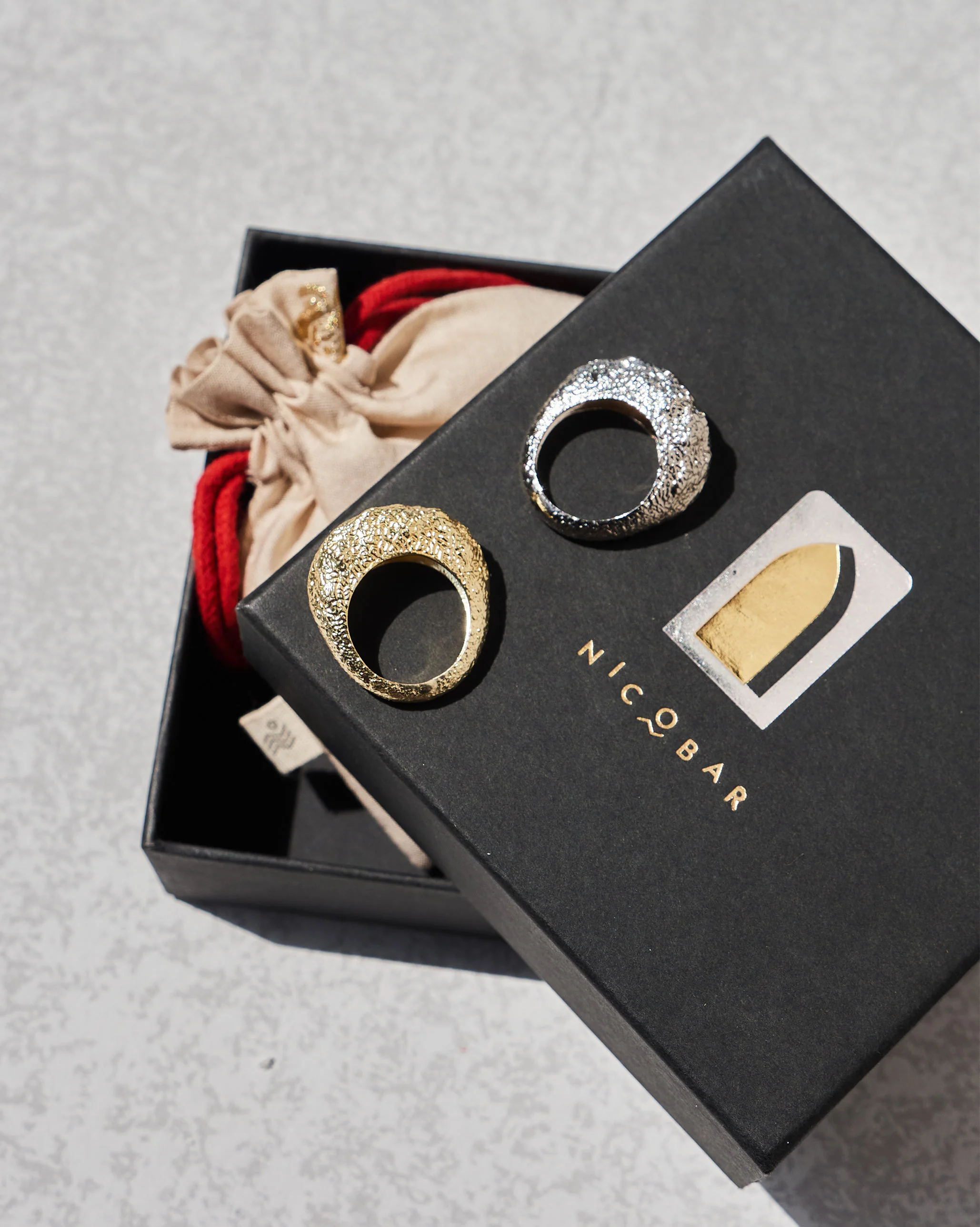 Shoreline Ring - Brass & Silver - Image 3