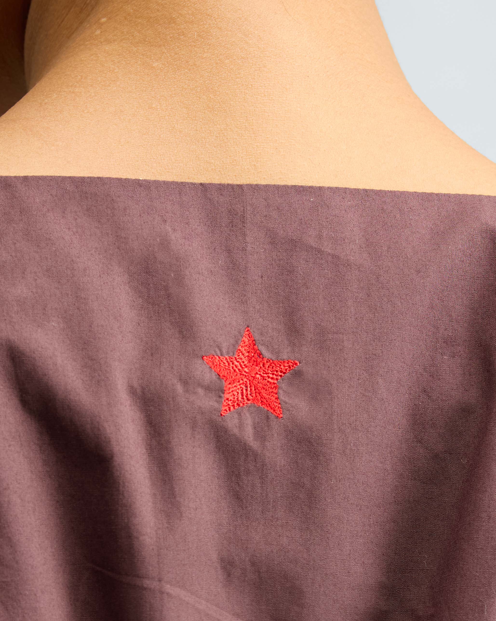 Short Racerback Dress - Chocolate Plum - Image 4