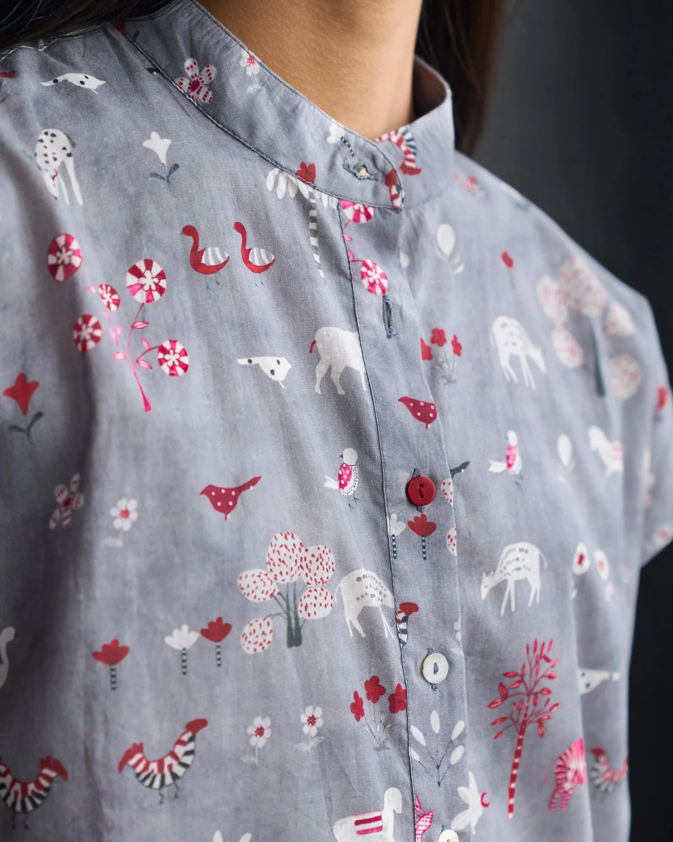Short Sleeve Kurta - Multi - Image 2