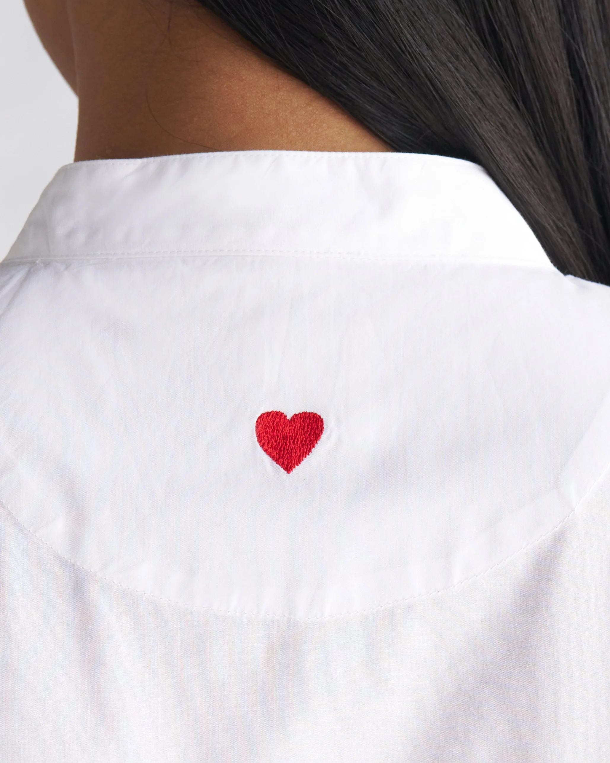 Short Sleeve Kurta - White - Image 2