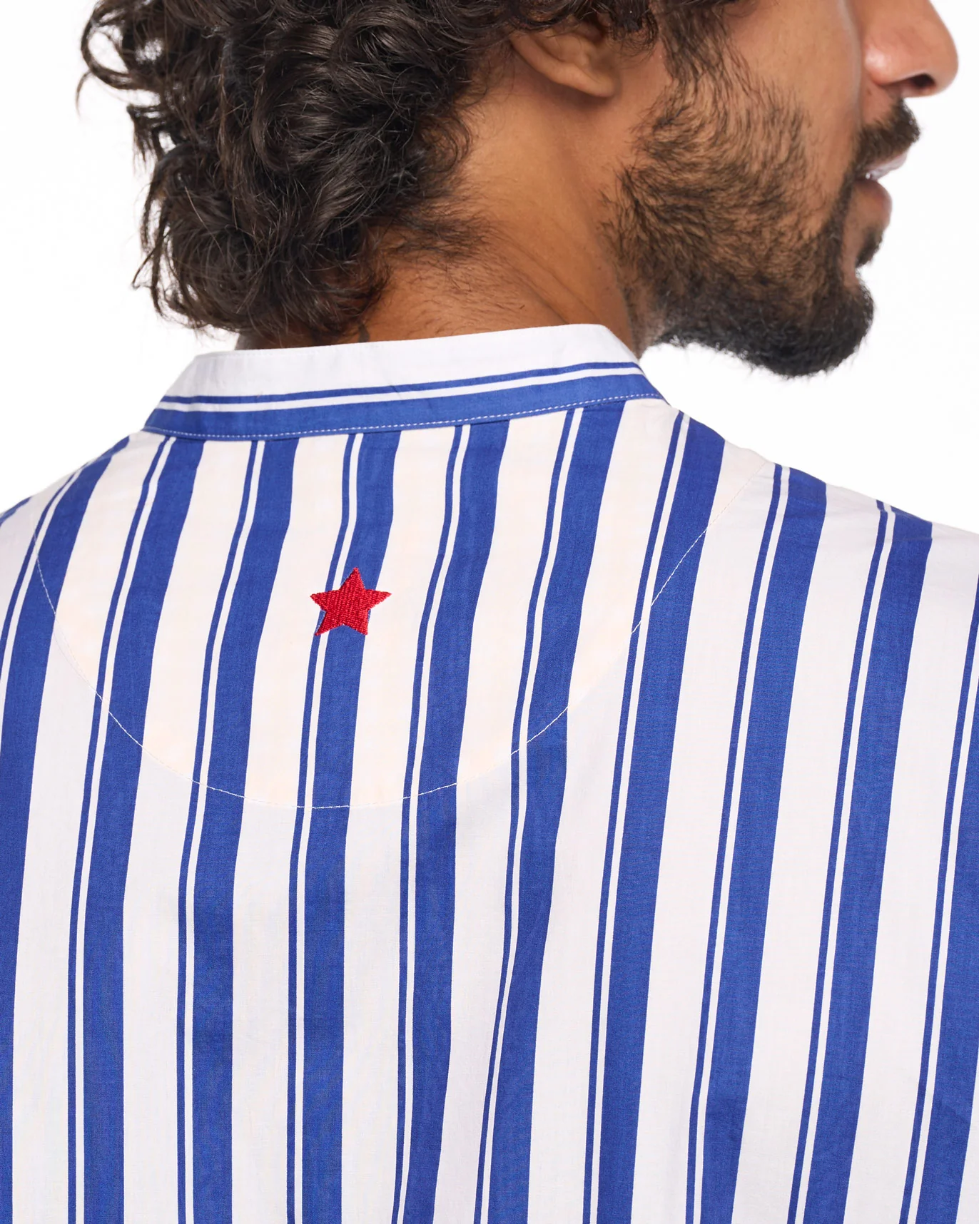Side Panel Shirt - Blue - Image 3