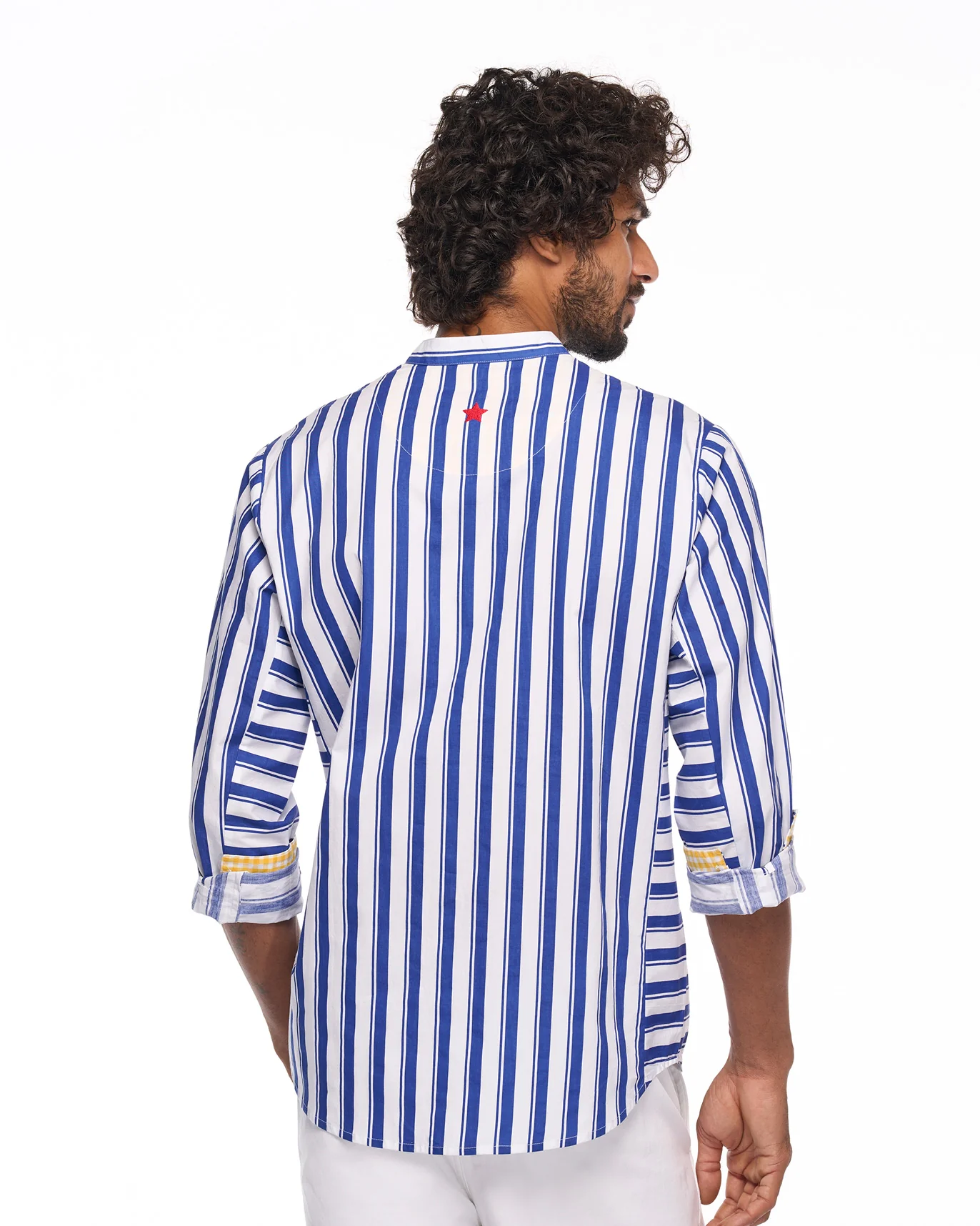 Side Panel Shirt - Blue - Image 4