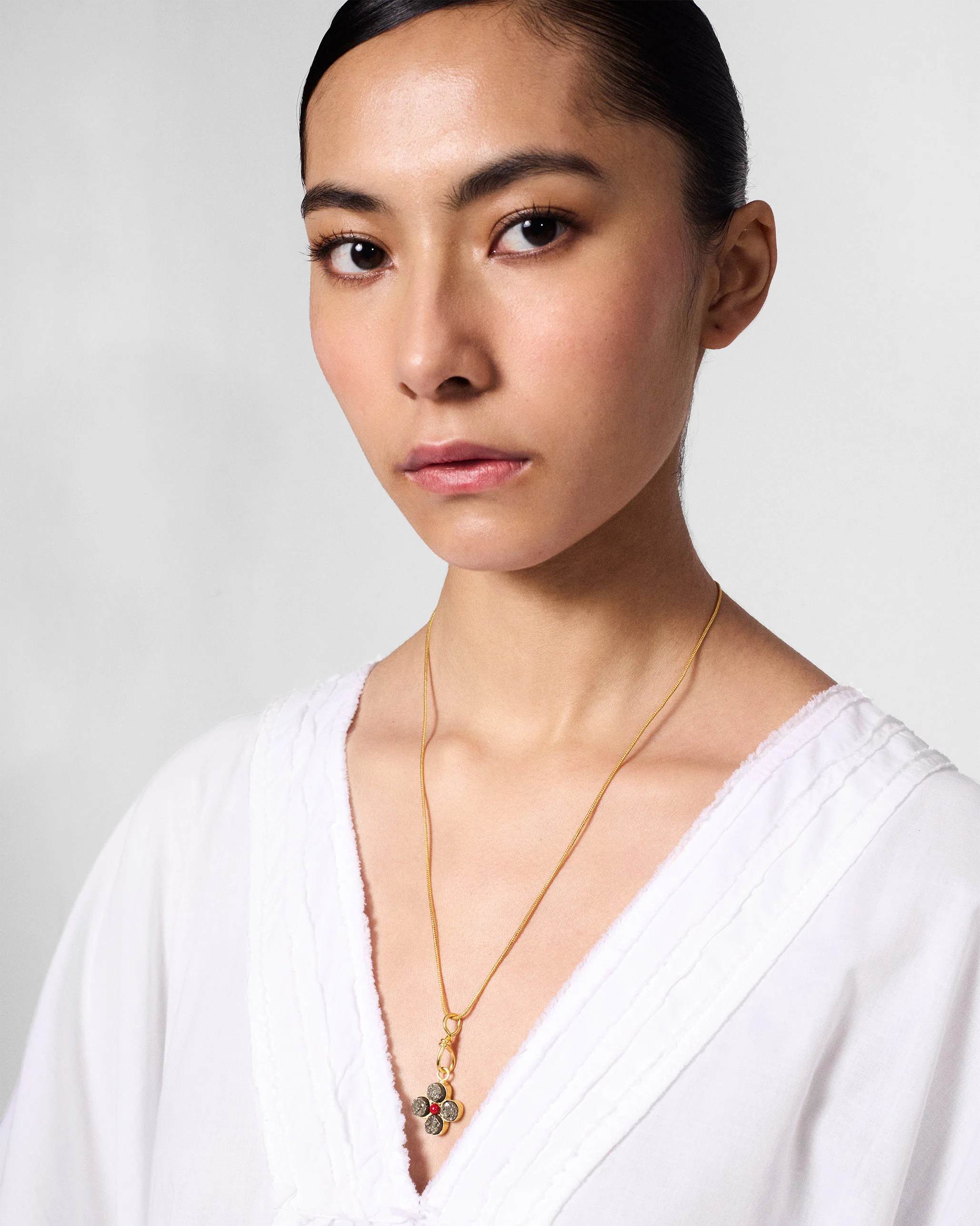 Sindhu Necklace - Gold - Image 7