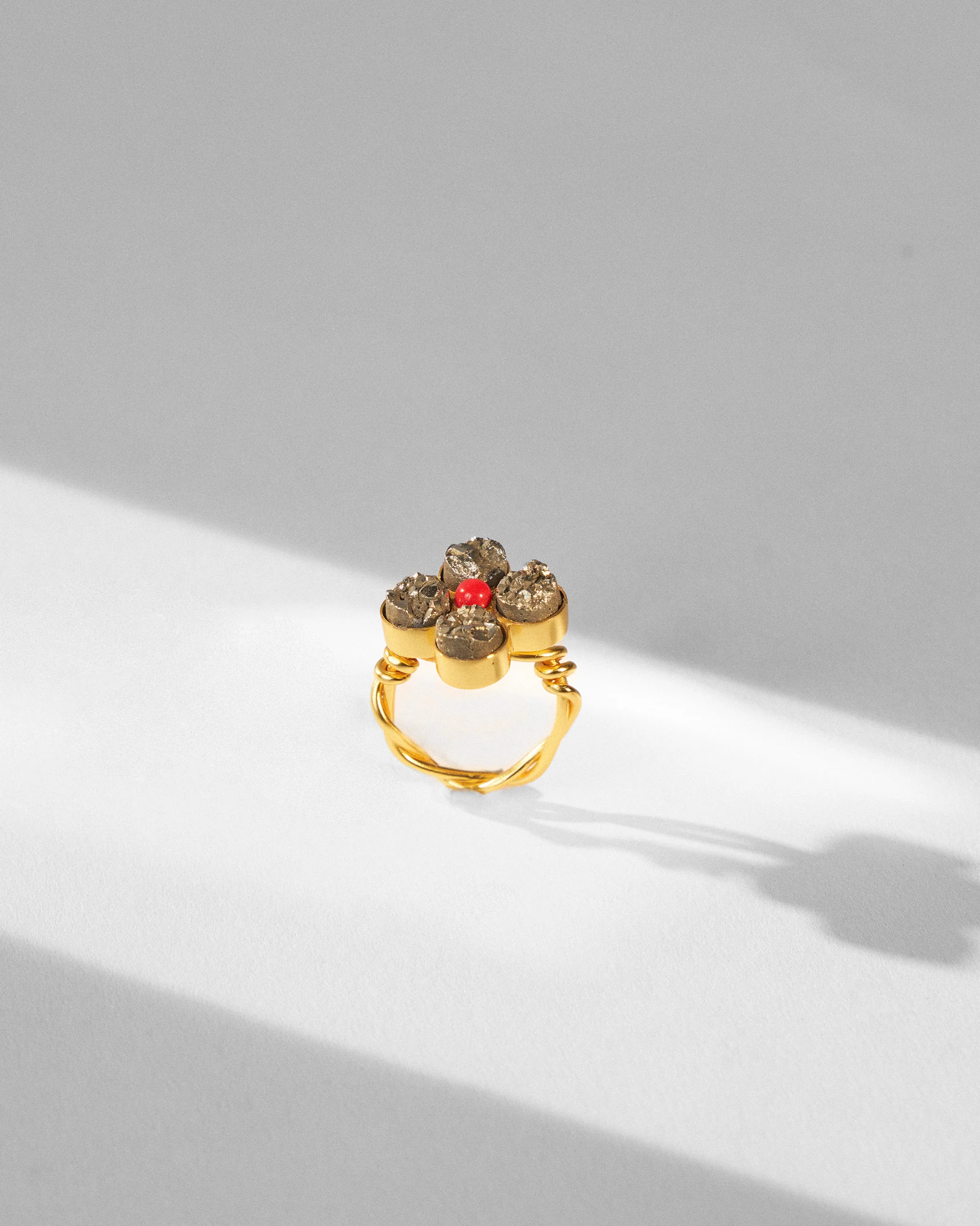 Sindhu Ring - Gold - Image 6