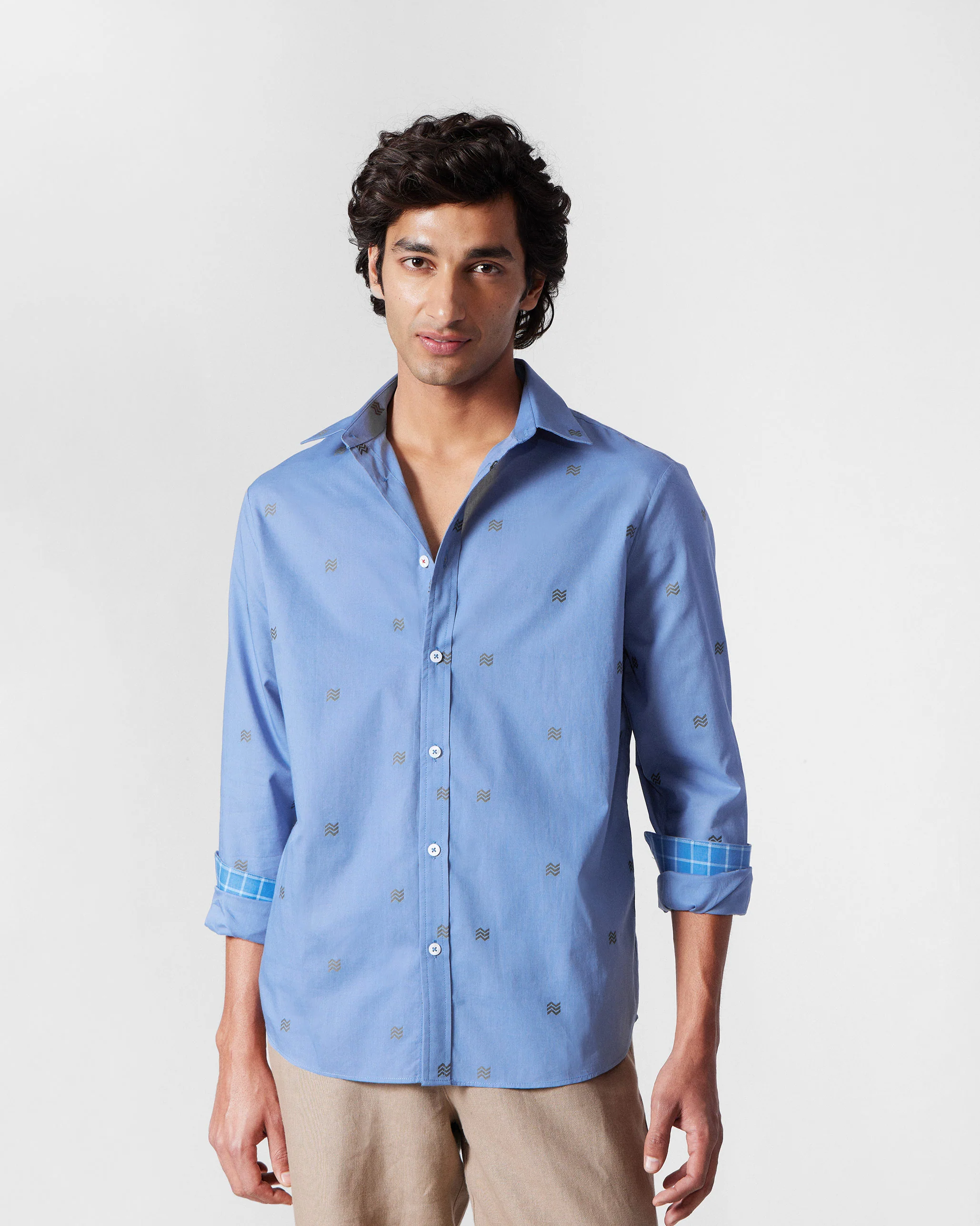 Sindhu Shirt - Blue - Image 2
