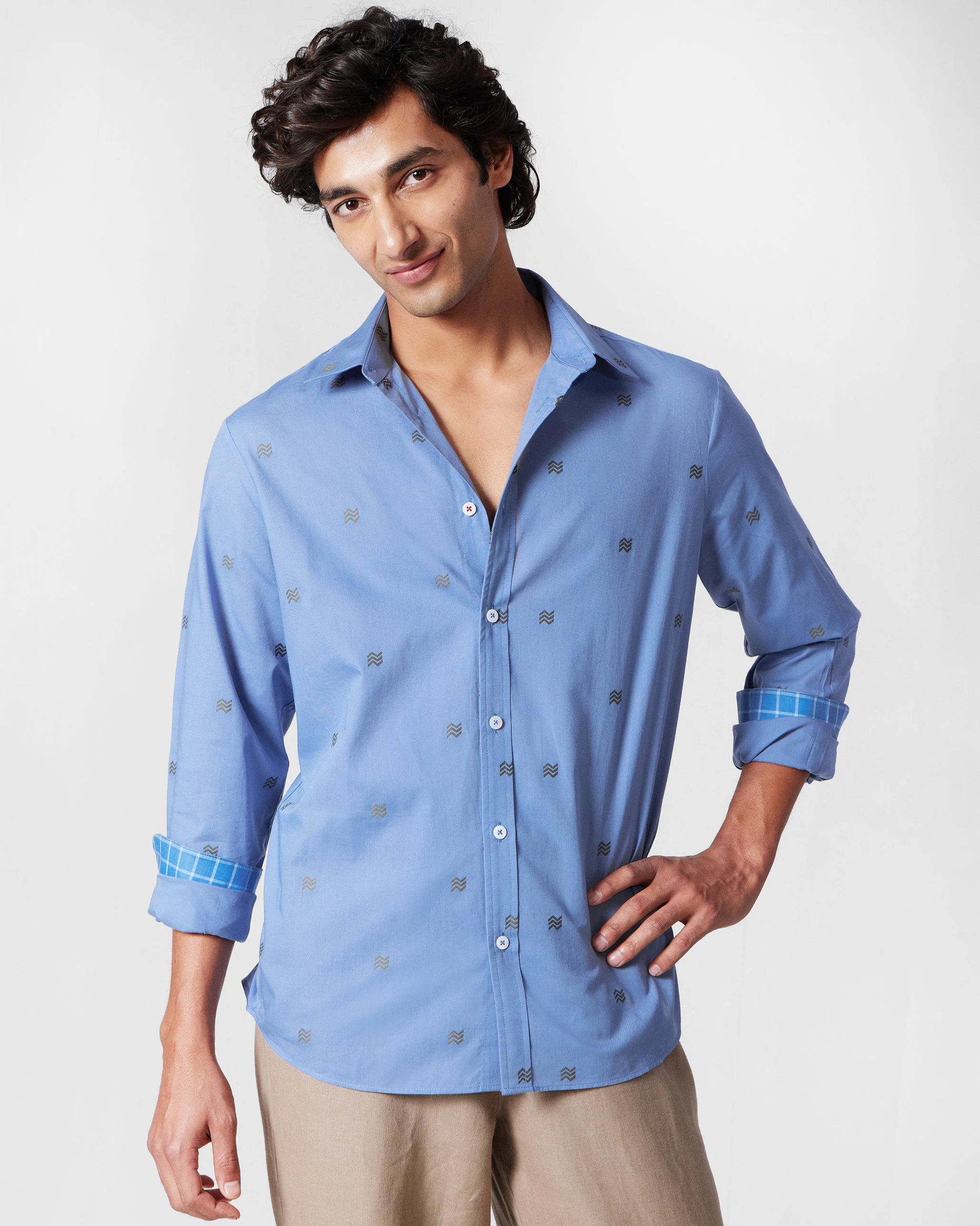 Sindhu Shirt - Blue - Image 4