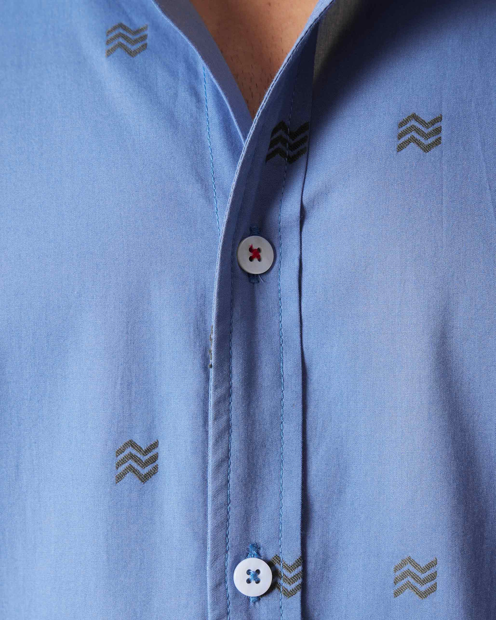 Sindhu Shirt - Blue - Image 7