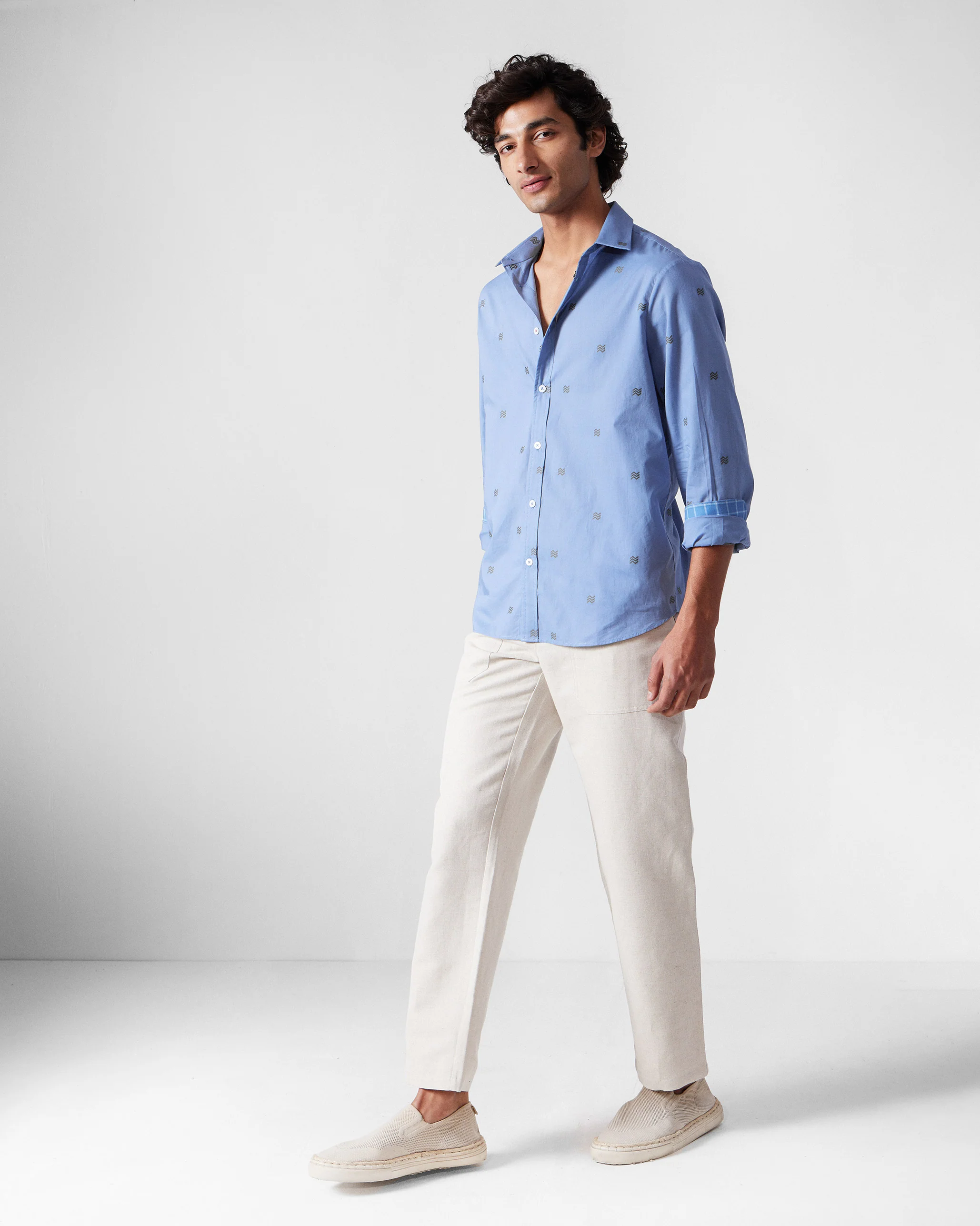 Sindhu Shirt - Blue - Image 9