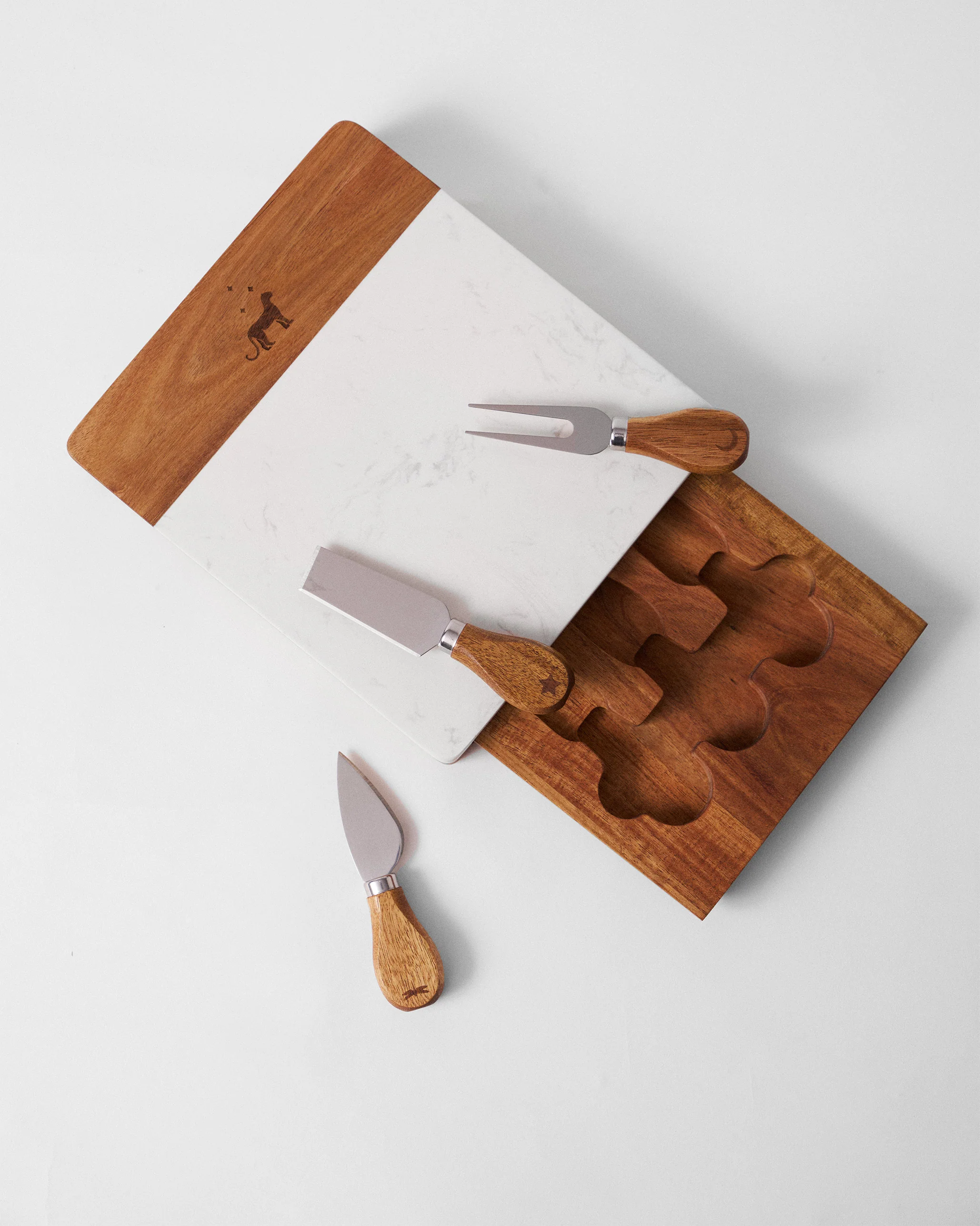 Sindhuraa Cheese Board with Knife - Image 2