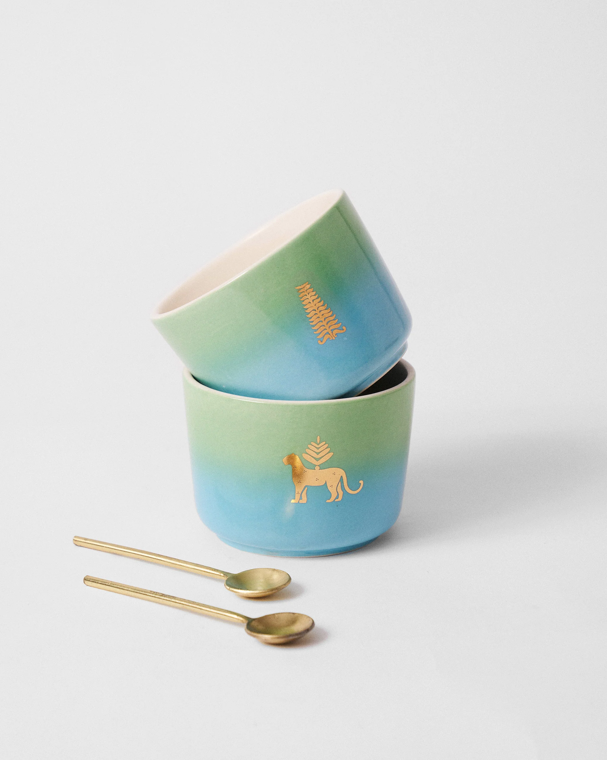 Sindhuraa Nut Bowl with Spoon - Set of 2 - Image 3