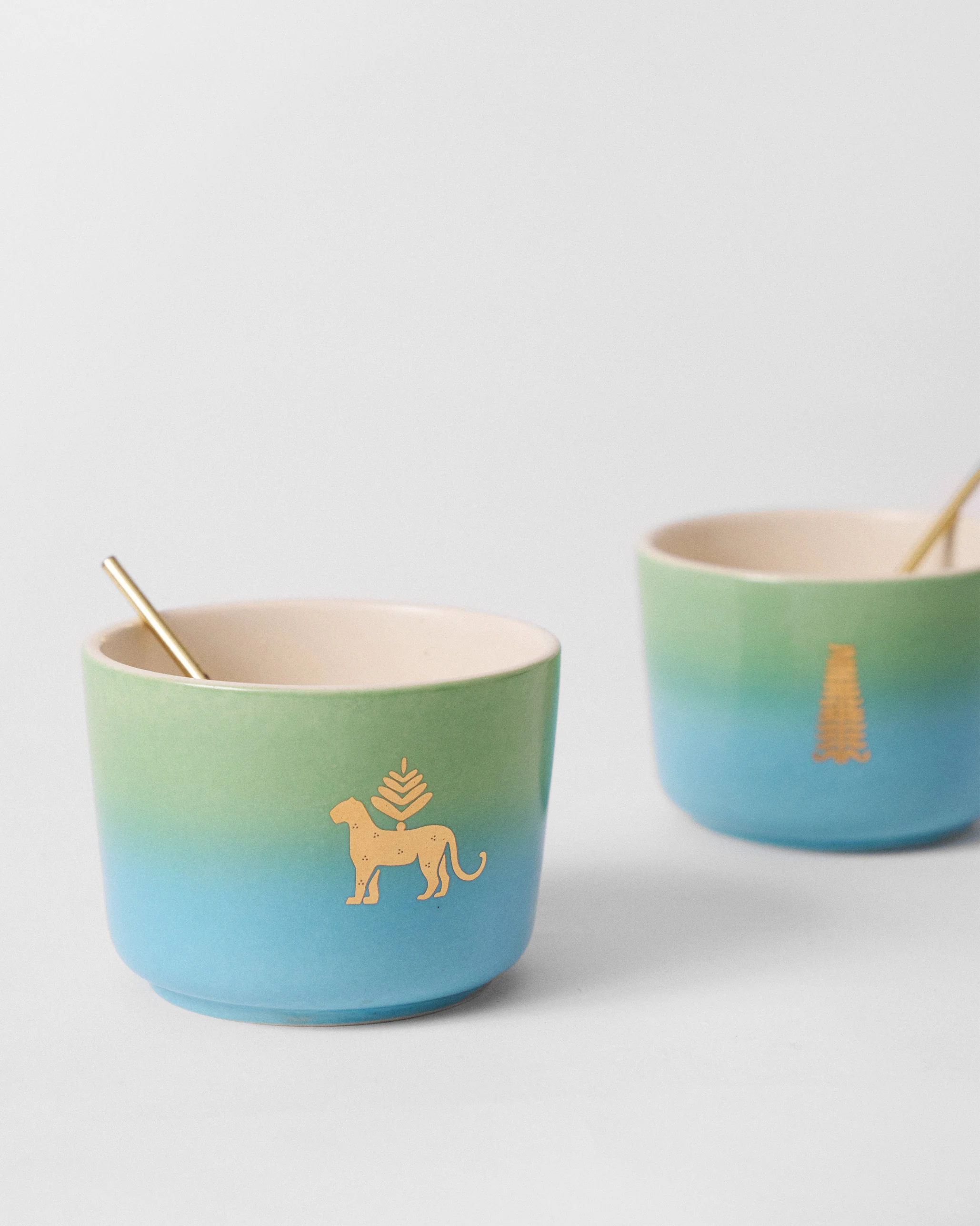 Sindhuraa Nut Bowl with Spoon - Set of 2 - Image 4