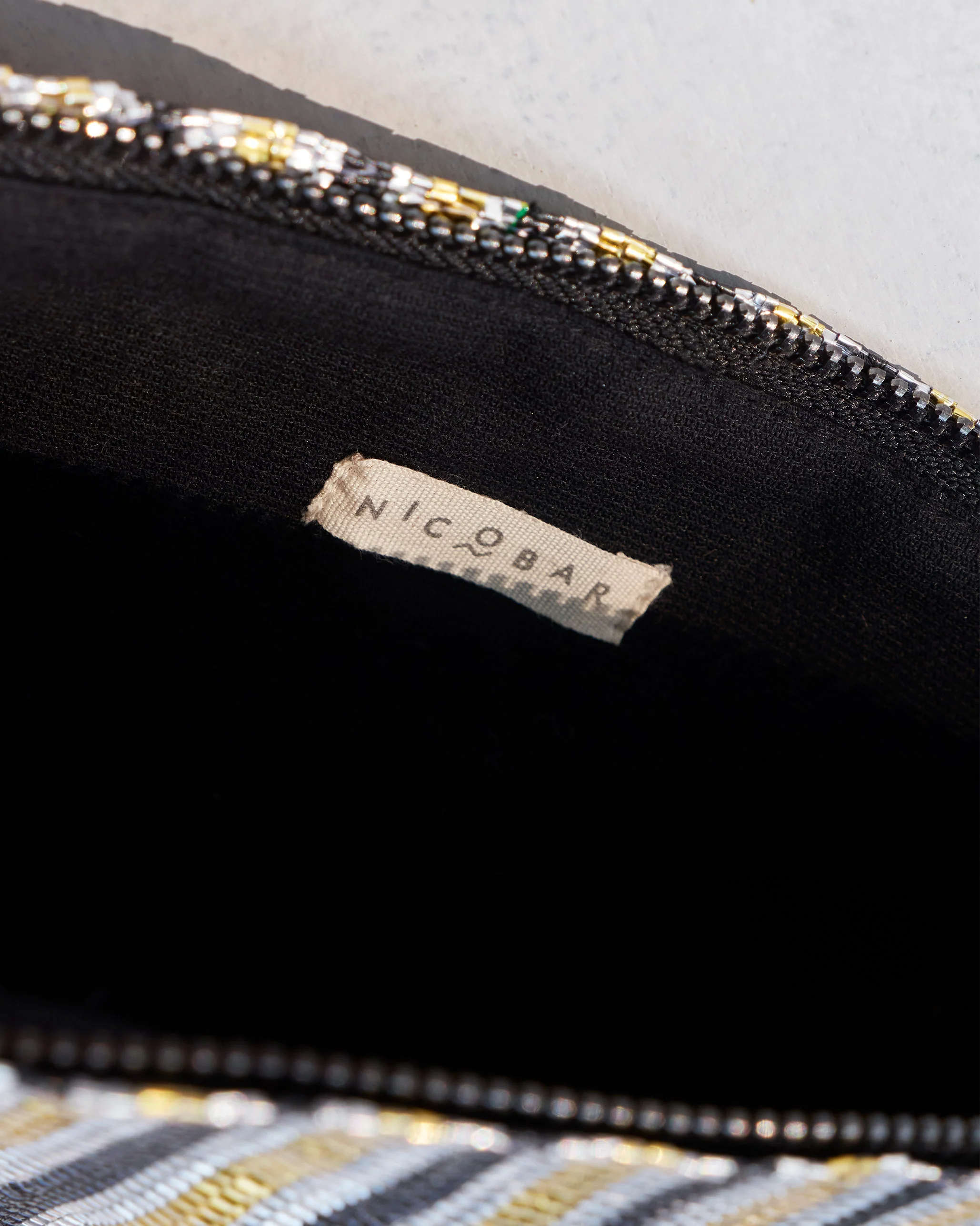Sitara Clutch - Gold & Black - Image 3