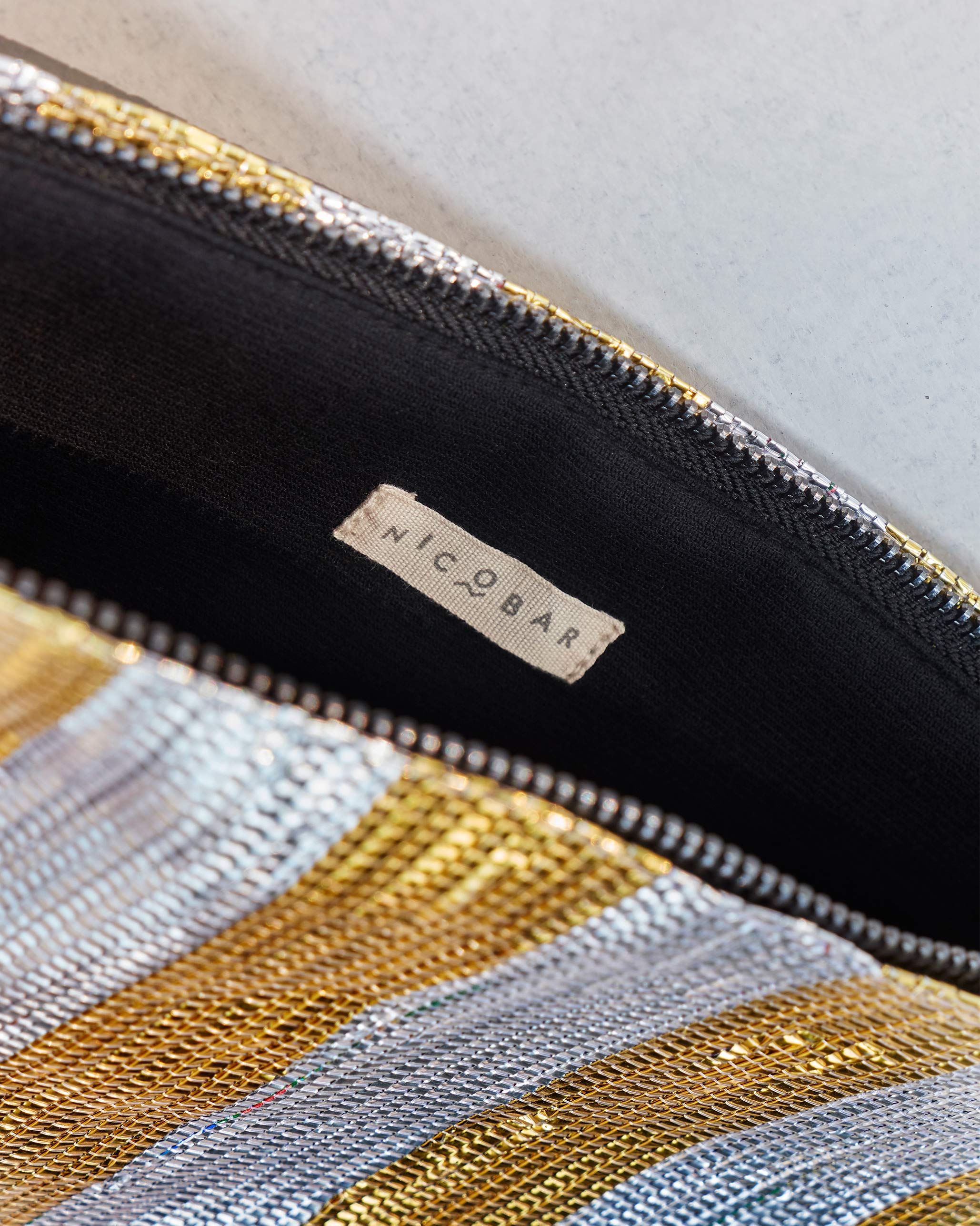 Sitara Clutch - Gold & Silver - Image 2